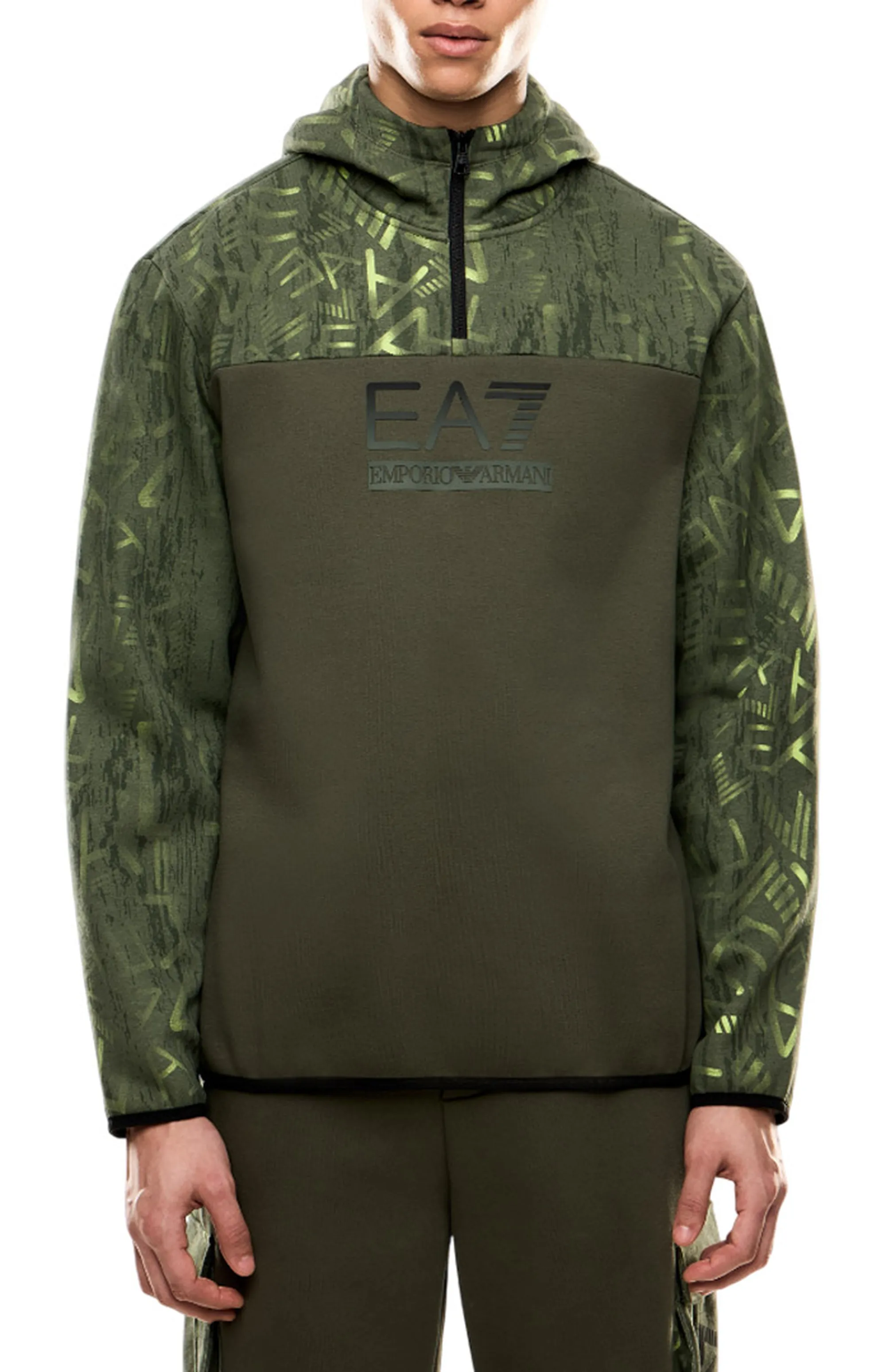 Ea7 B'Grapich Series Sweatshirt' Green 7M001131Af16549 161526