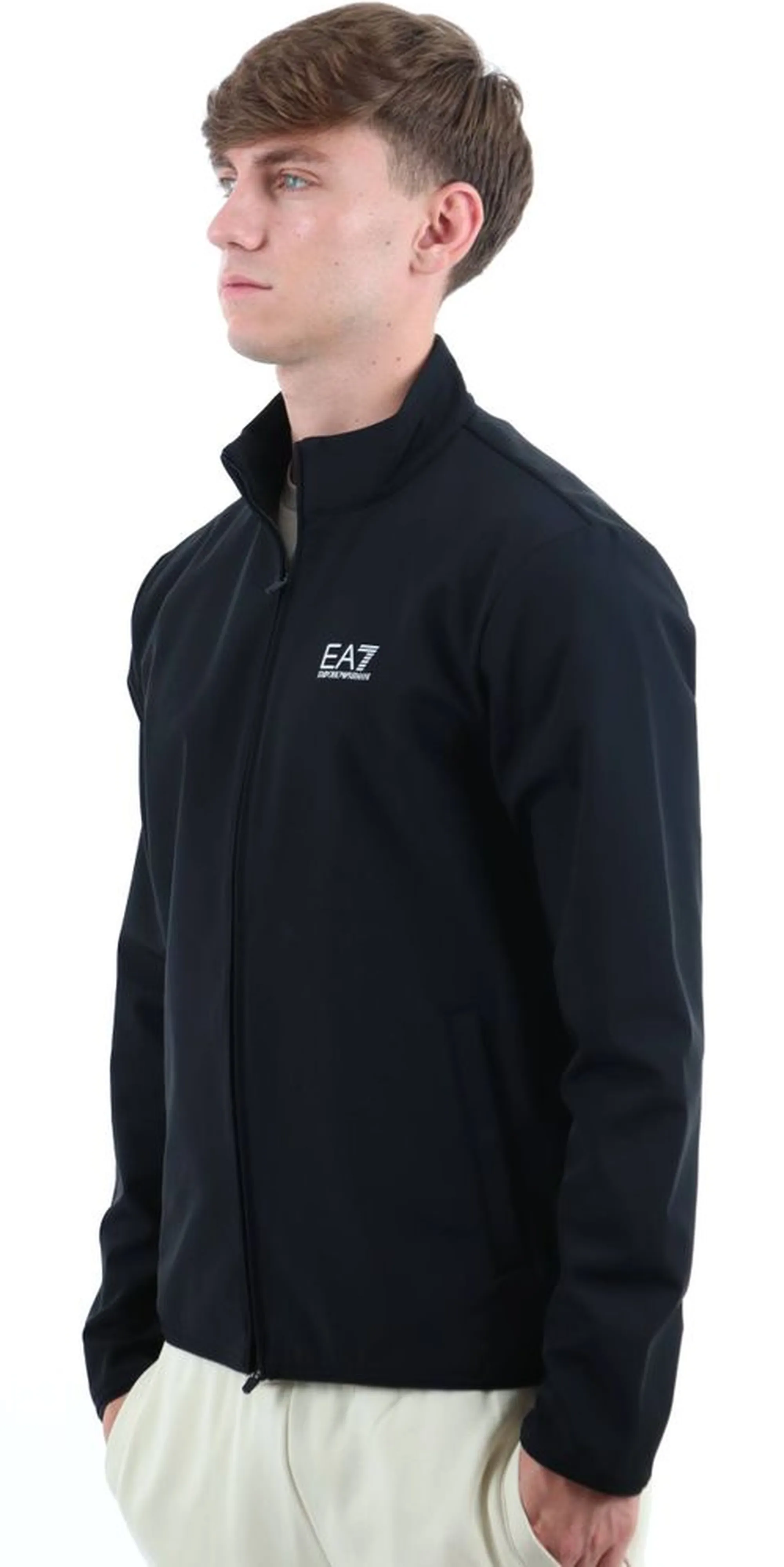 Ea7 B'Technical Fabric Sweatshirt' Black 7M002481Af26523 191255