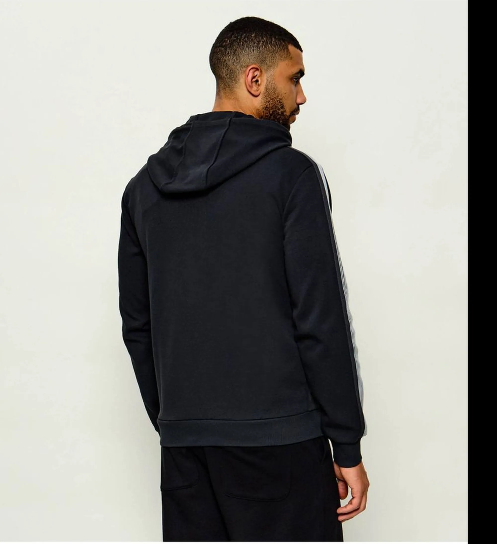 Ea7 B'Cotton Blend Series Logo Hoodie' Black 7M002219Af12660 191094