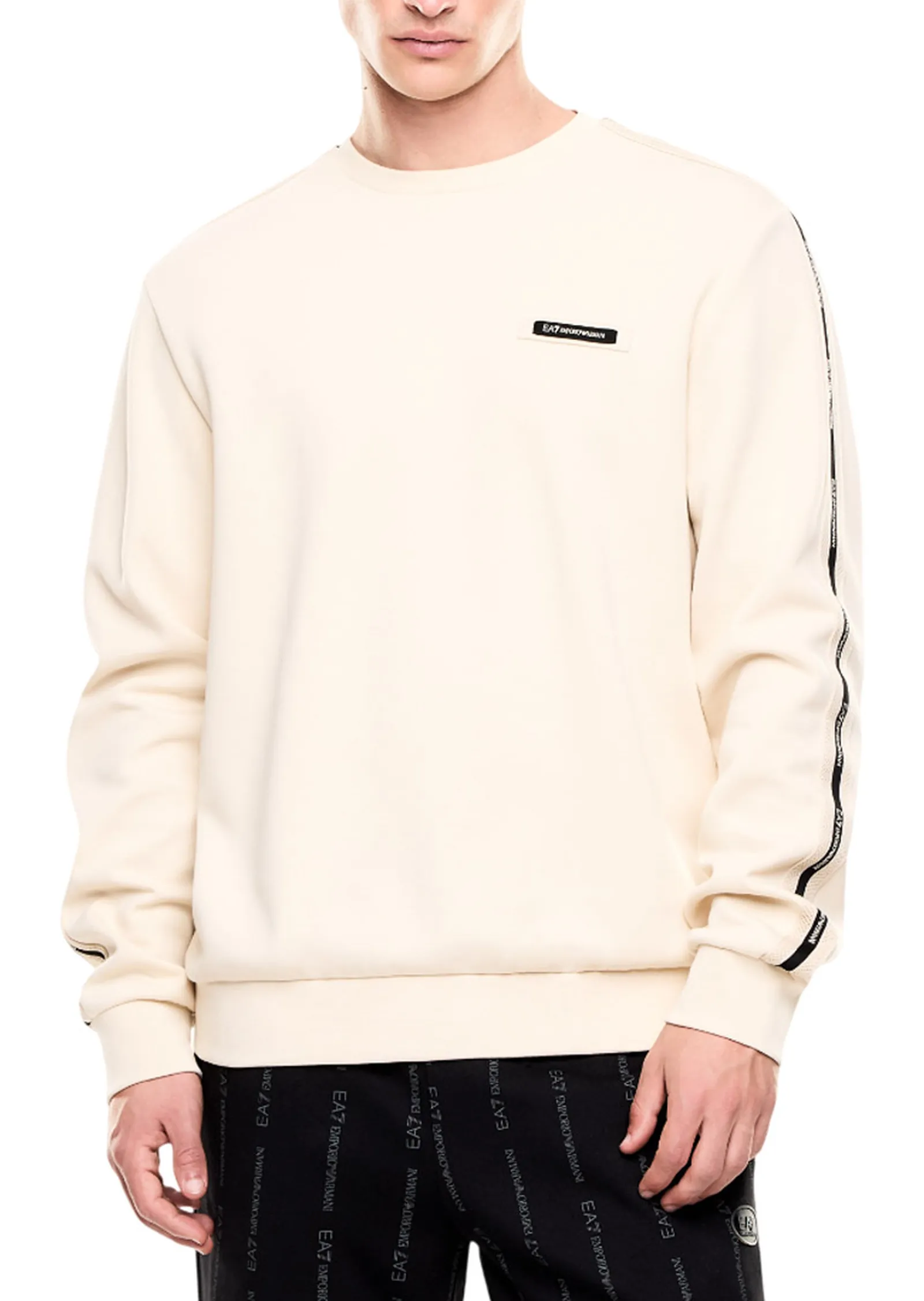 Ea7 Felpa Logo Series Beige 7M001478Af12660 174732