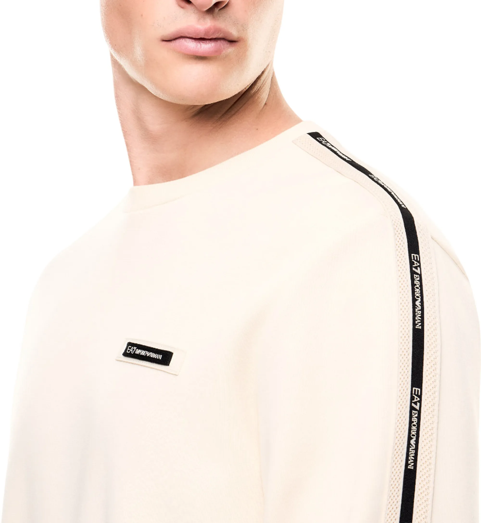 Ea7 B'Felt Logo Series' Beige 7M001478Af12660 174739