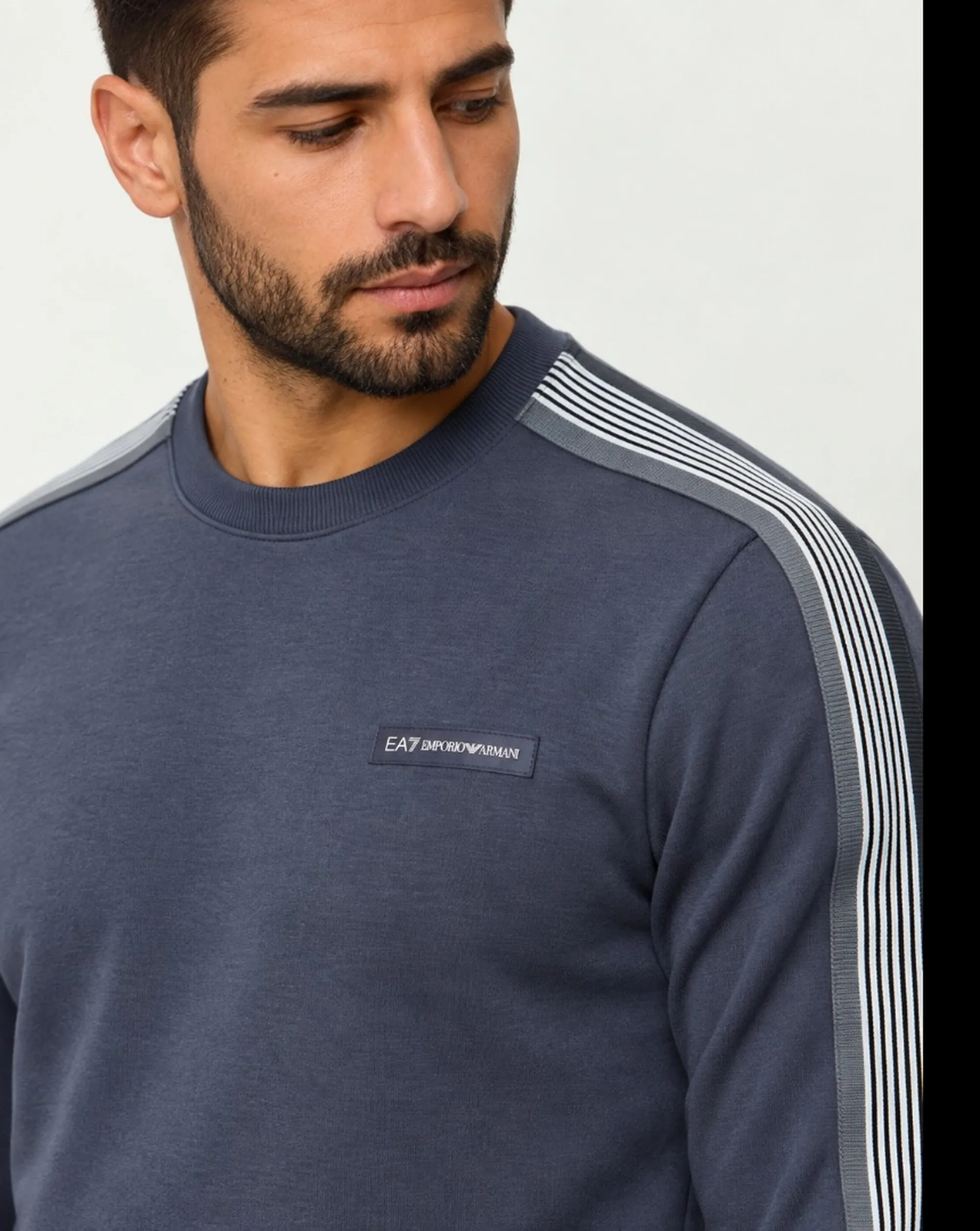 Ea7 B'Logo Series Sweatshirt' Grey 7M002218Af12660 191082
