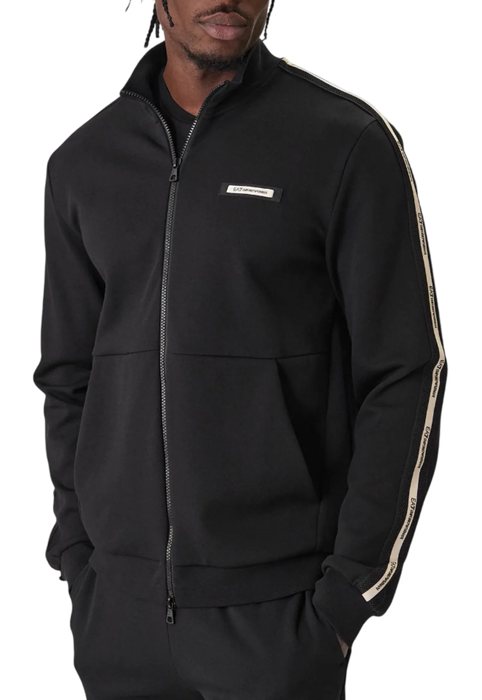 Ea7 Felpa Logo Series Nero 7M001479Af12660 174744