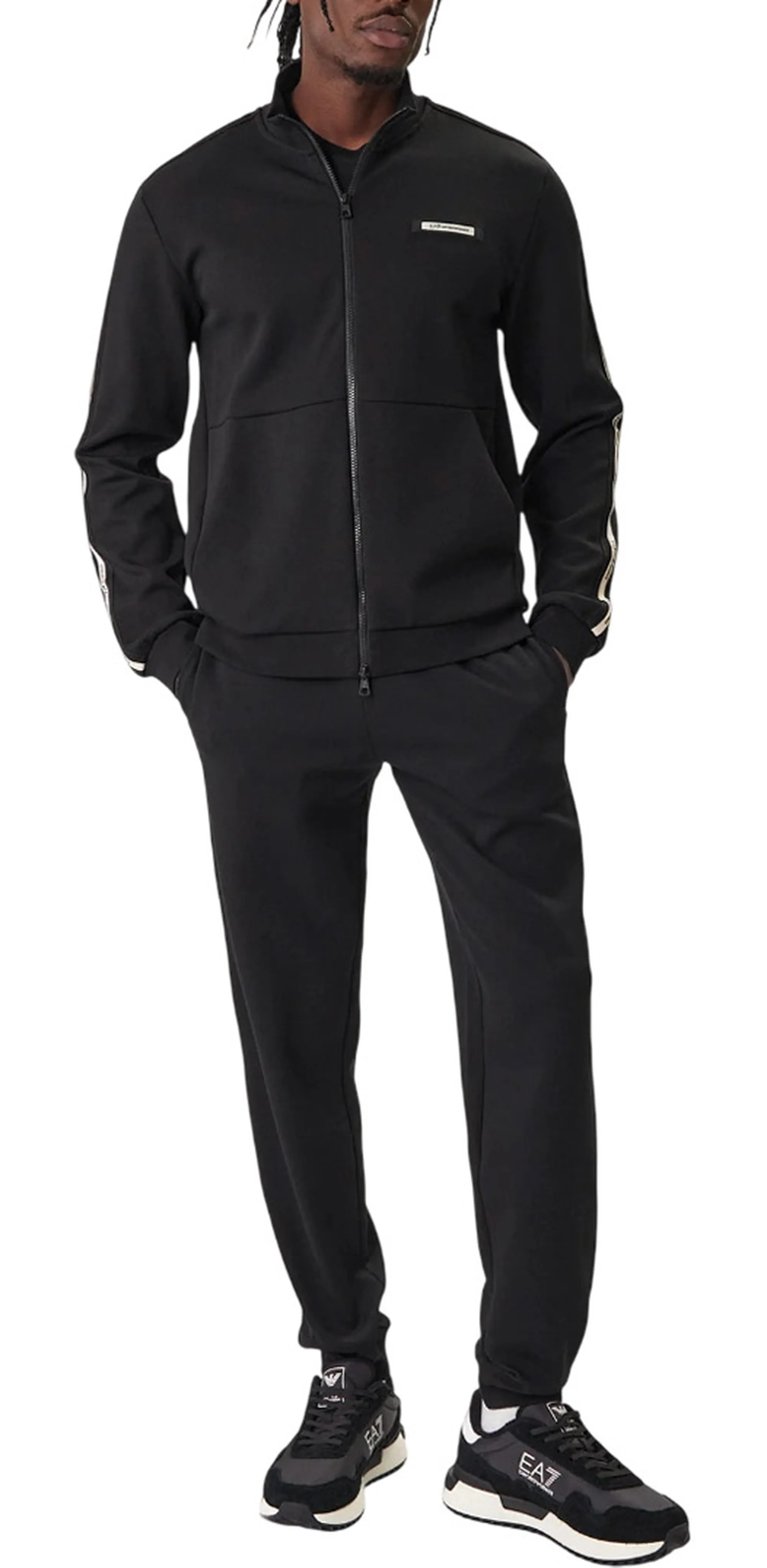 Ea7 B'Felt Logo Series' Black 7M001479Af12660 174750