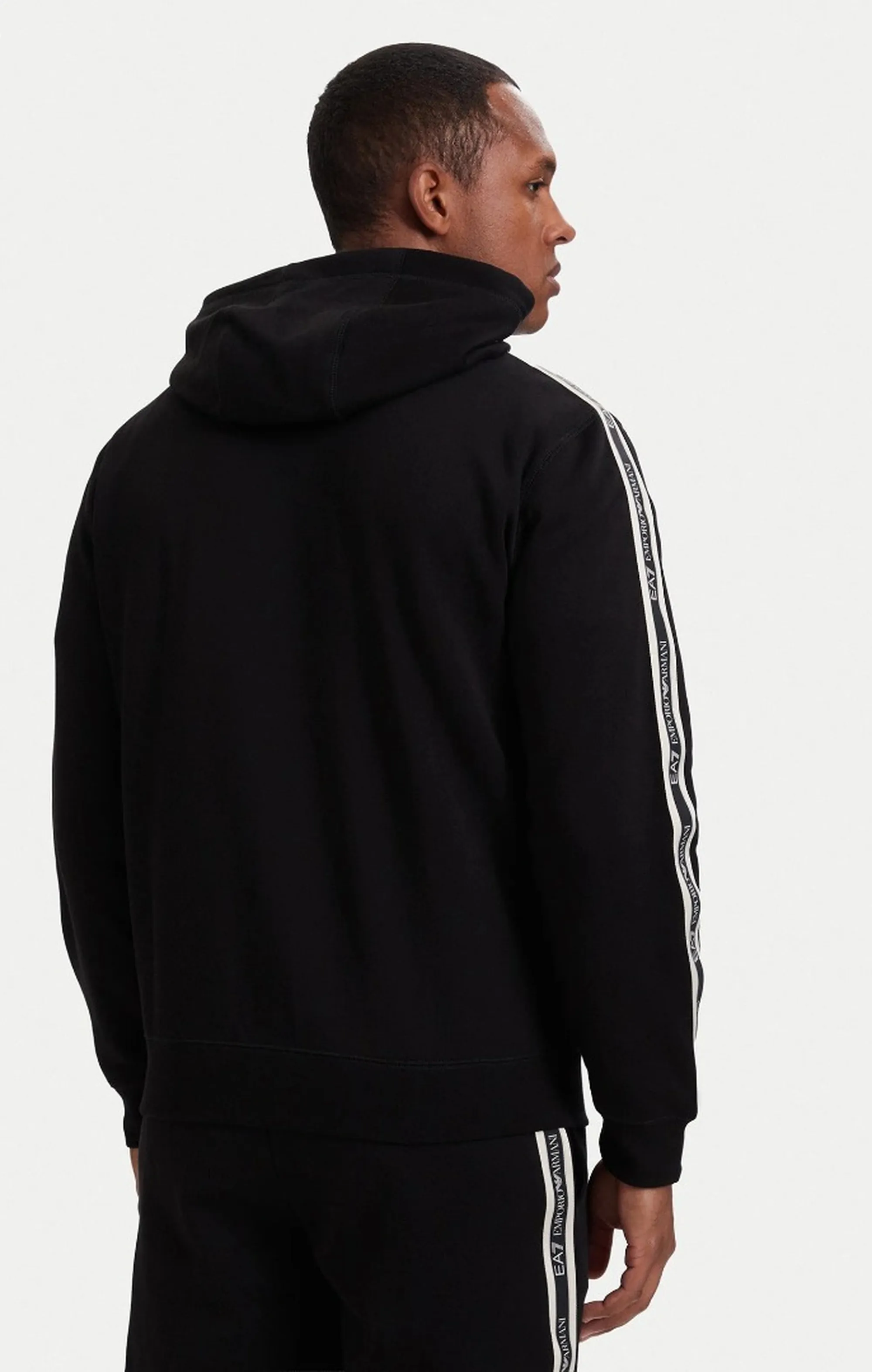 Ea7 B'Logo Series Cotton Sweatshirt' Black 7M002197Af10377 191035