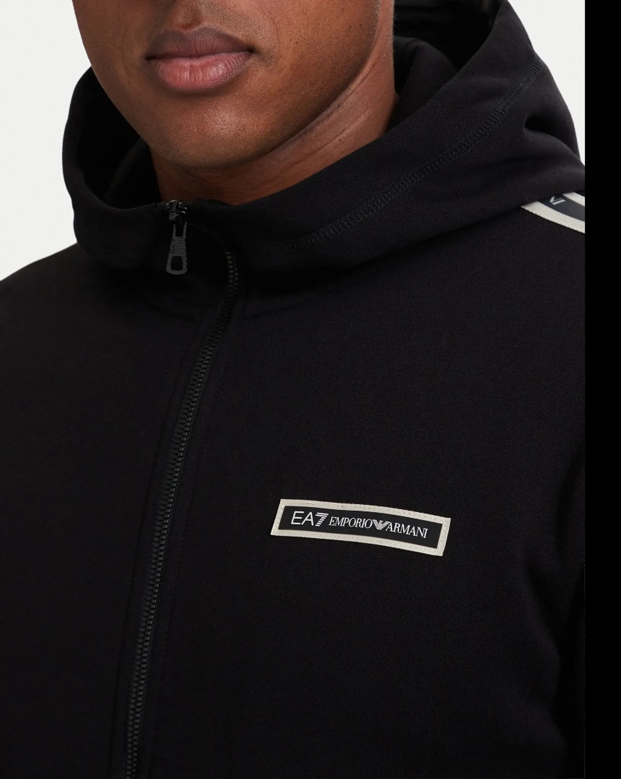 Ea7 B'Logo Series Cotton Sweatshirt' Black 7M002197Af10377 191036