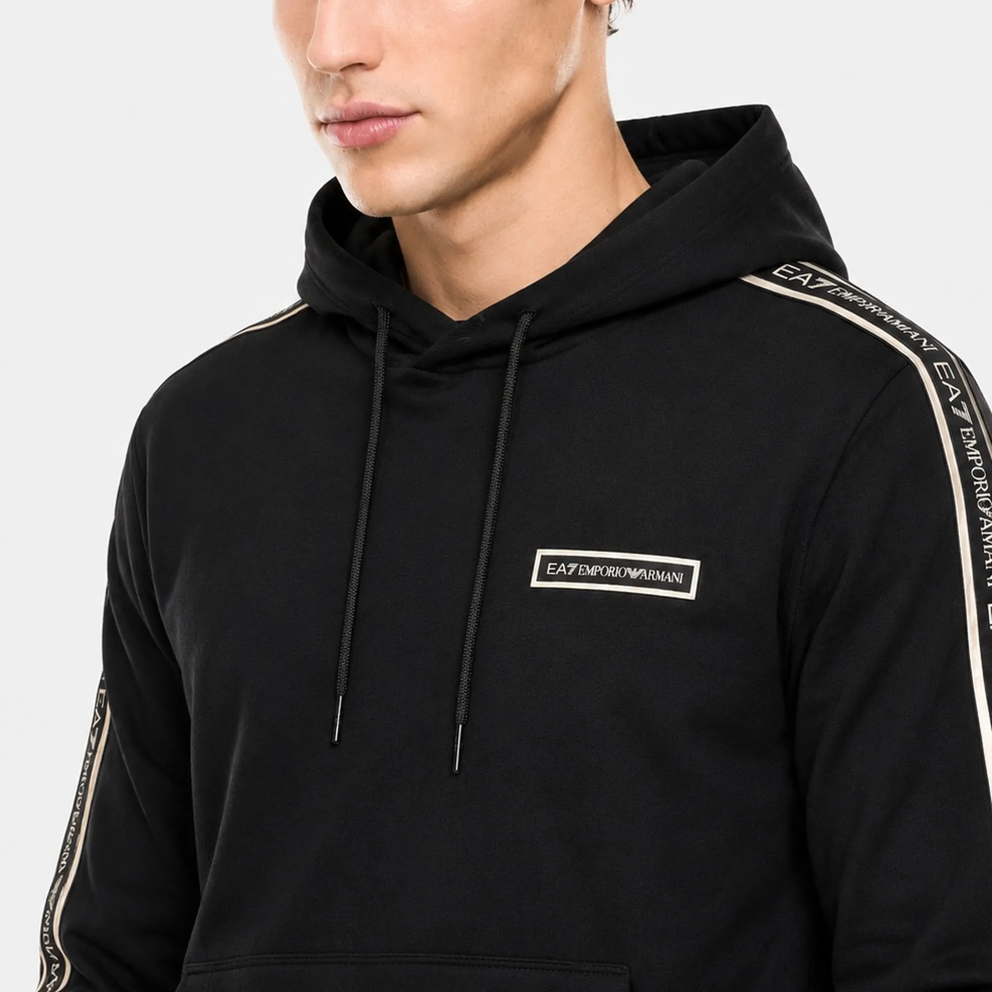 Ea7 B'Logo Series In Jersey Sweater' Black 7M002196Af10377 190999