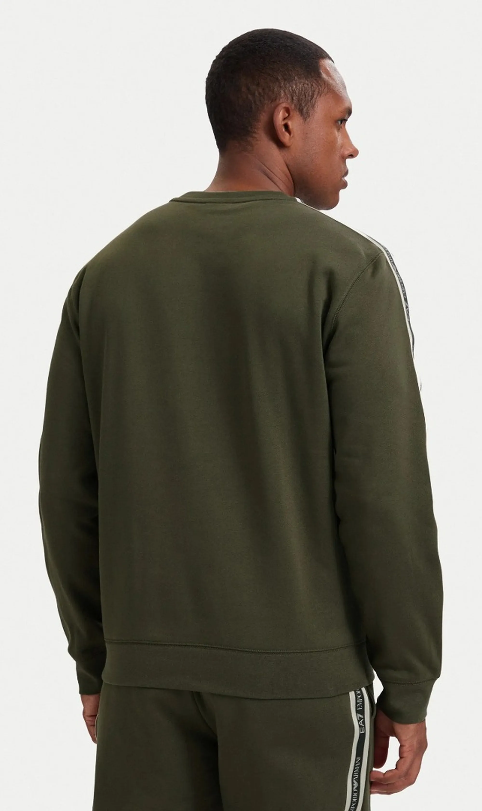 Ea7 B'Logo Series In Jersey Sweaters' Military Green 7M002195Af10377 190977
