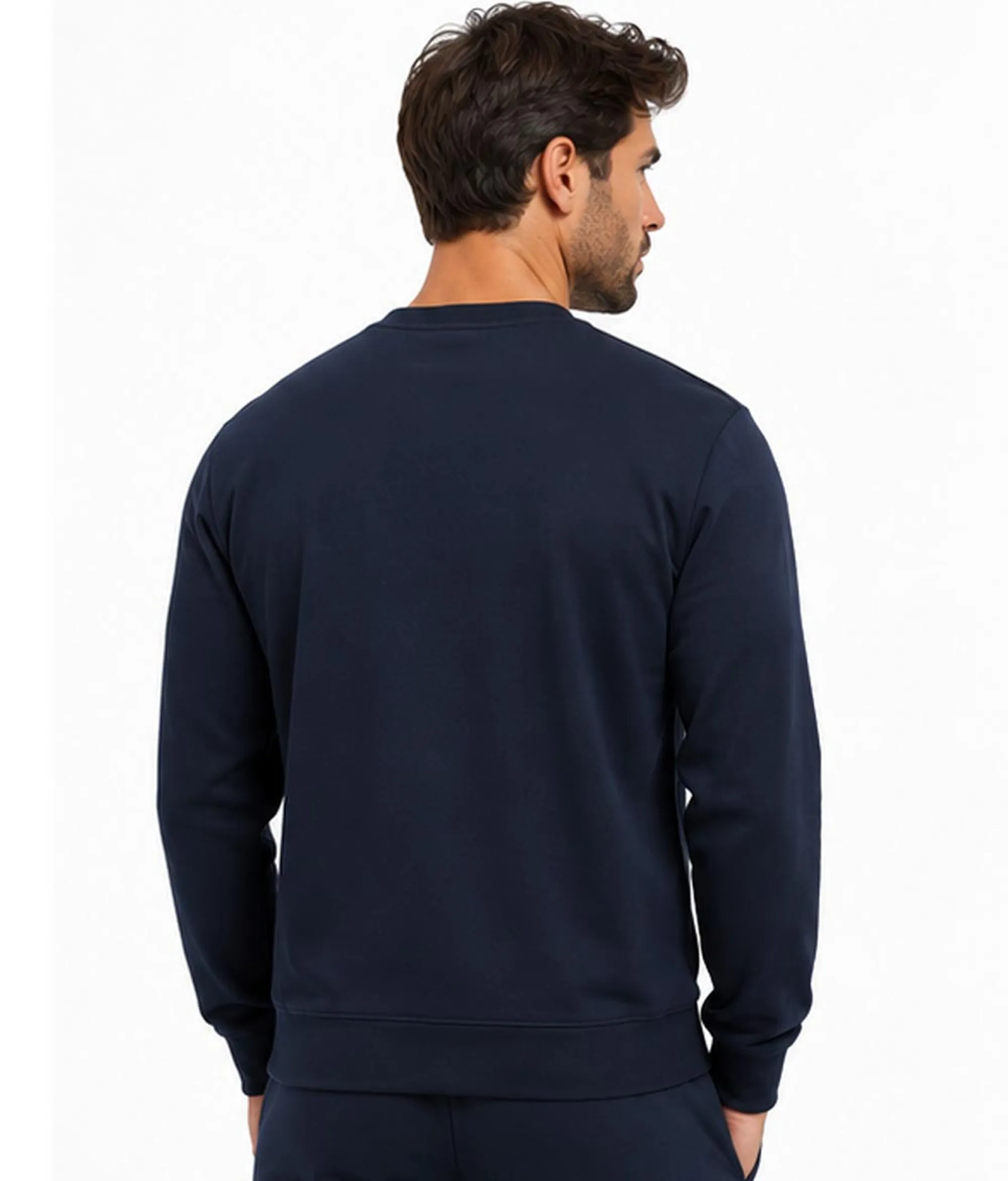Ea7 B'Visibility Sweatshirt' Blu 7M002425Af10377 191194