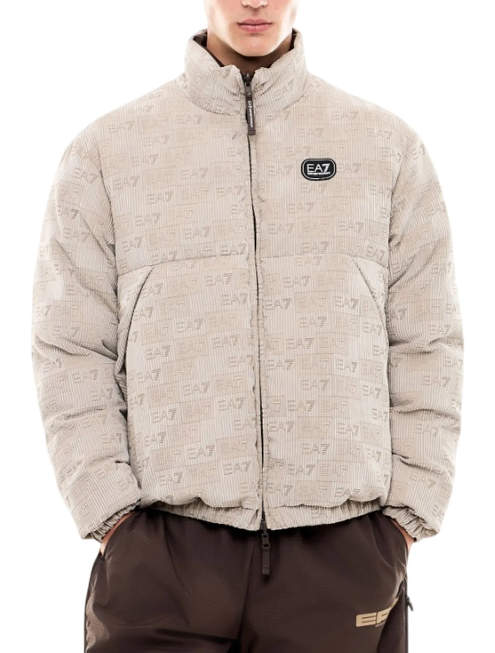 Ea7 Giubbino Beige 7M002407Af27295 199414