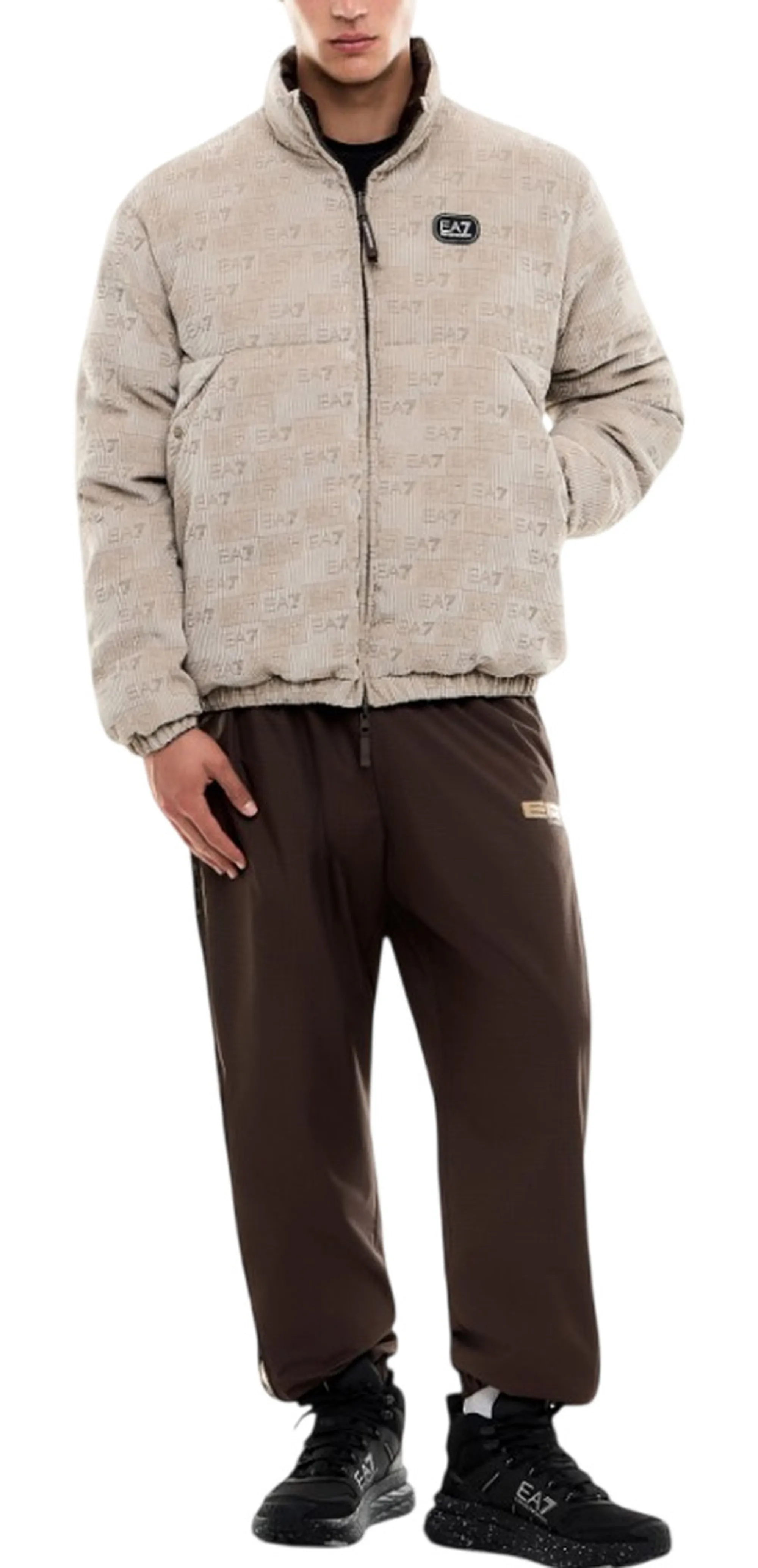 Ea7 Giubbino Beige 7M002407Af27295 199415