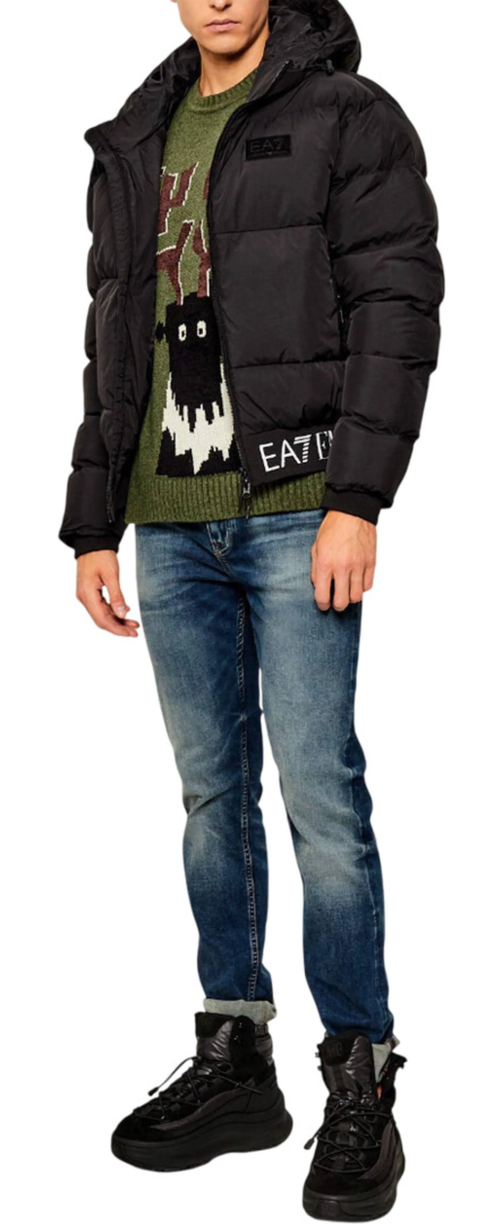 Ea7 B'Ea7 Jacket' Black 7M000710Af15951 162331