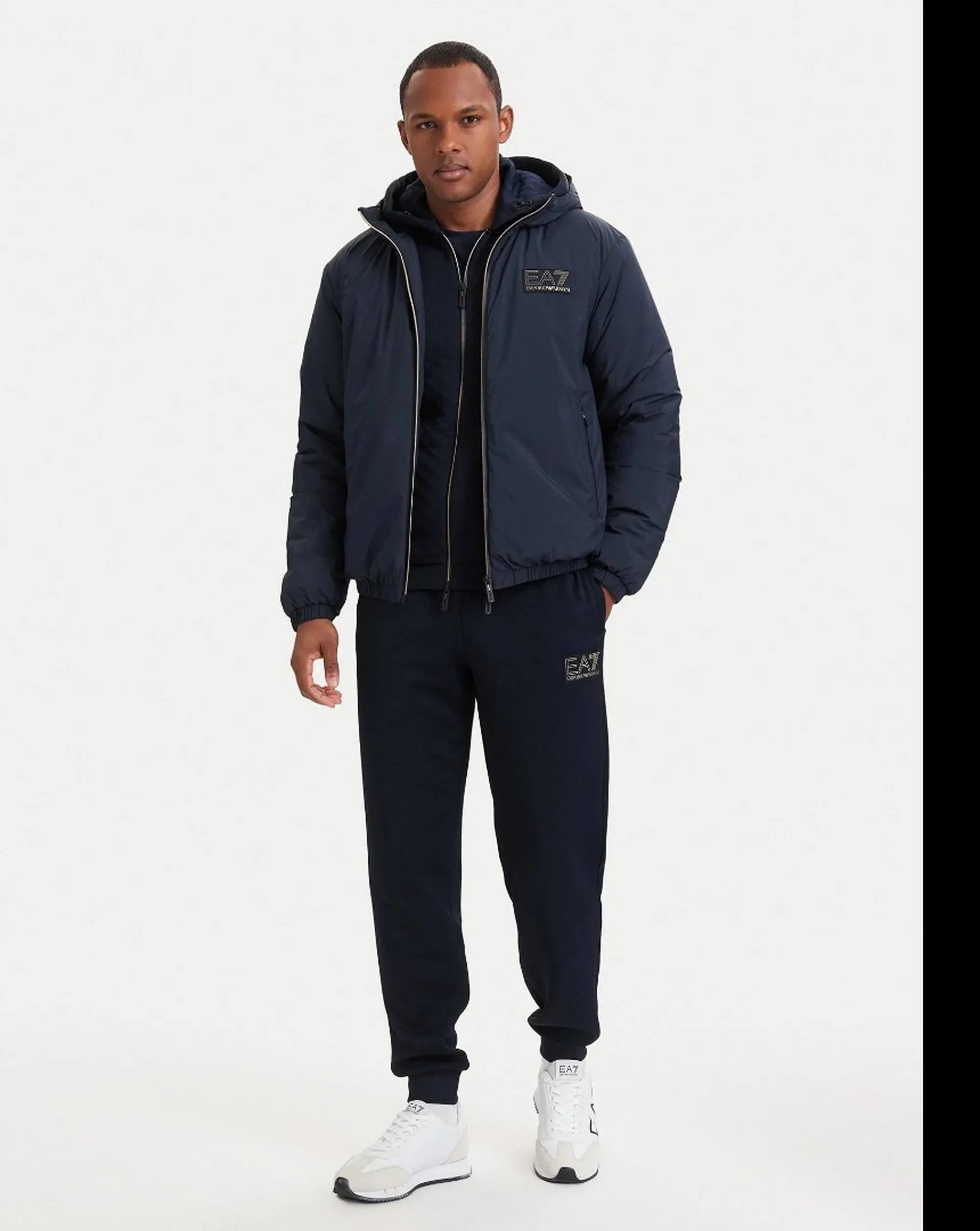 Ea7 B'Premium Label Over Jacket' Blu 7M002102Af25750 190959