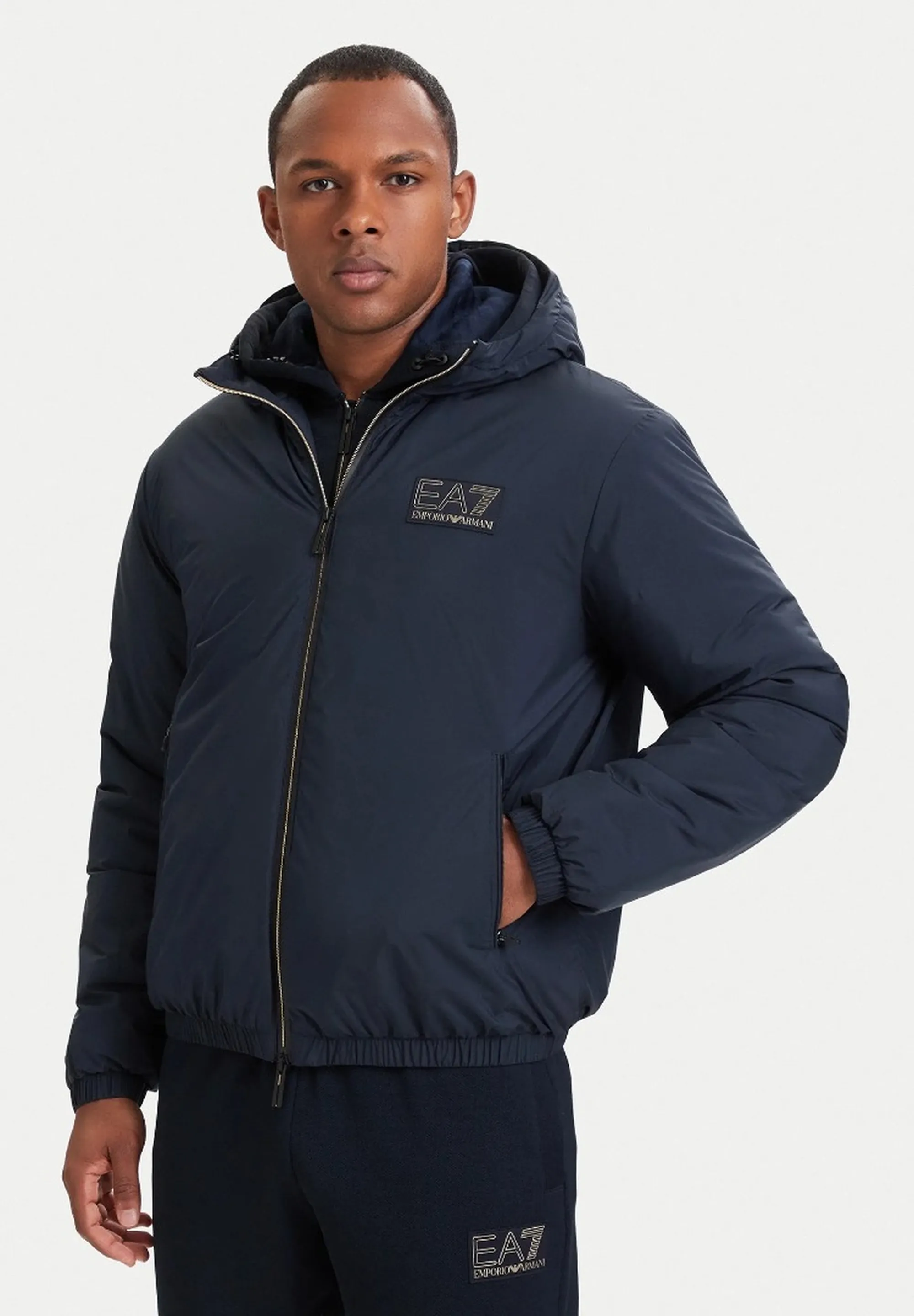Ea7 B'Premium Label Over Jacket' Blu 7M002102Af25750 190962