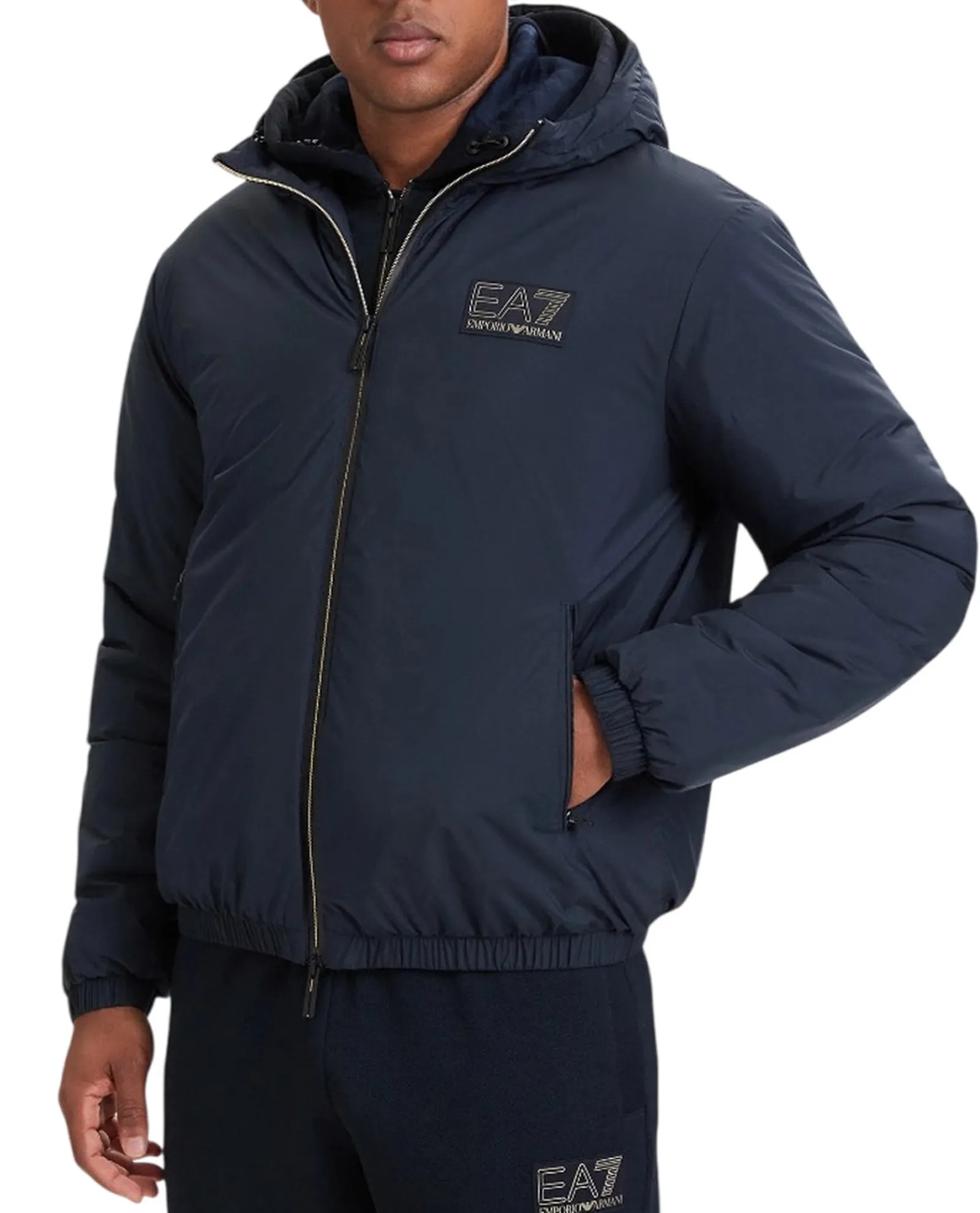 Ea7 Giubbino Premium Label Over Blu 7M002102Af25750 192488