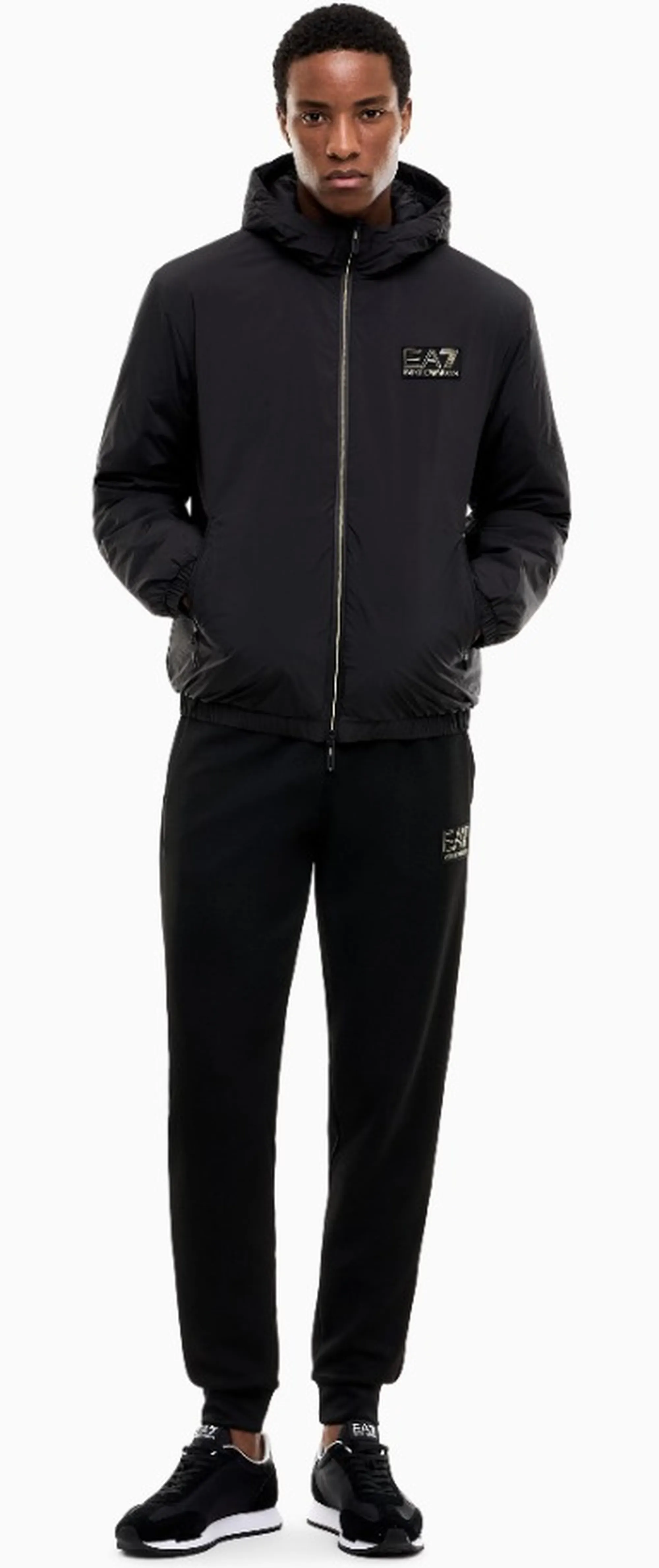 Ea7 B'Premium Label Over Jacket' Black 7M002102Af25750 190957