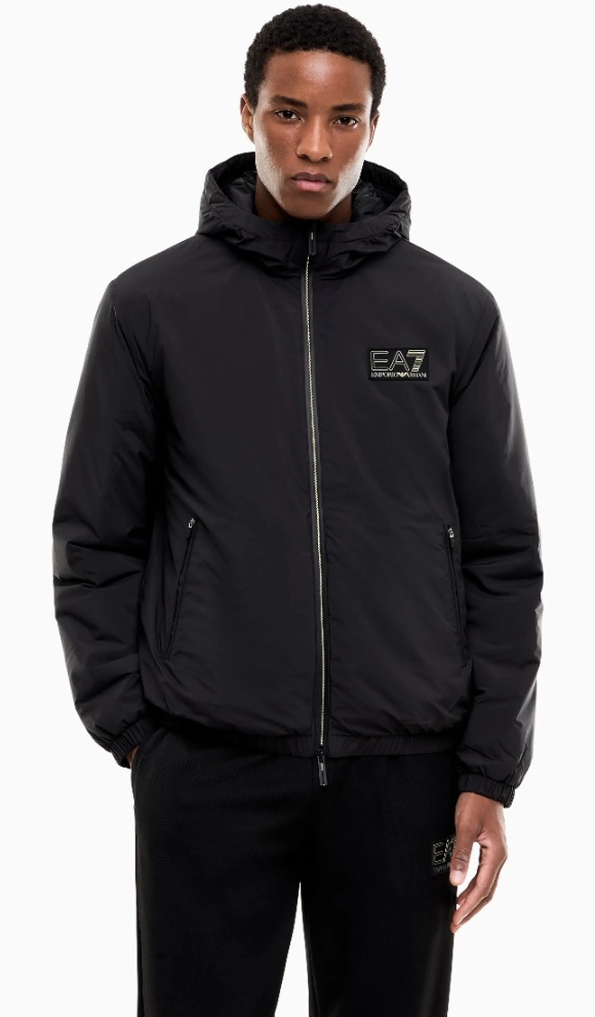 Ea7 B'Premium Label Over Jacket' Black 7M002102Af25750 190958