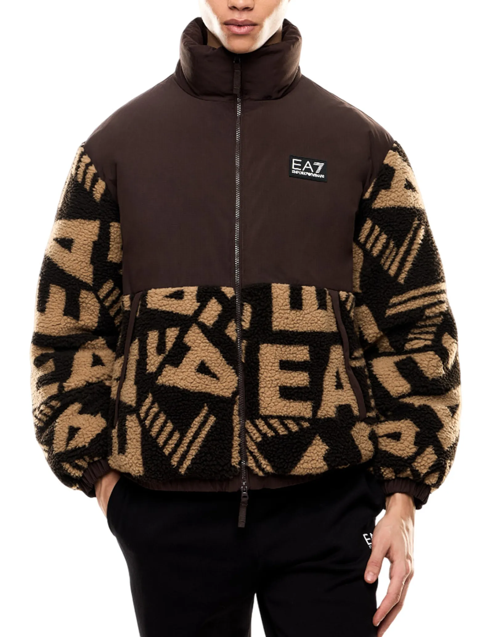 Ea7 Giubbino Teddy Marrone 7M000720Af16373 162412