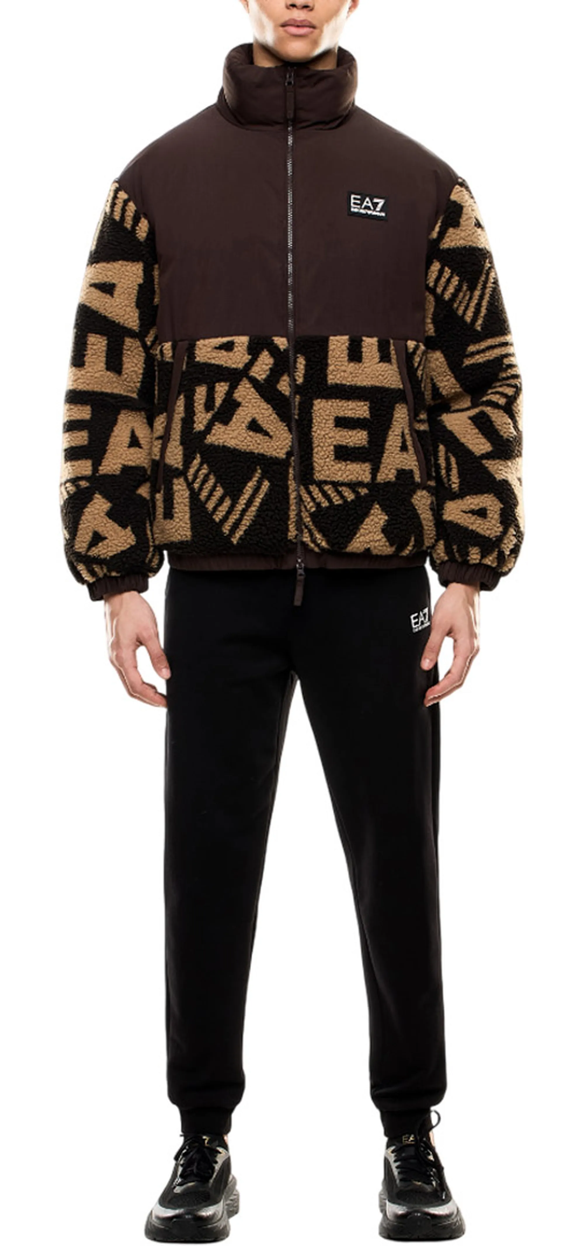 Ea7 B'Teddy Jacket' Brown 7M000720Af16373 162422