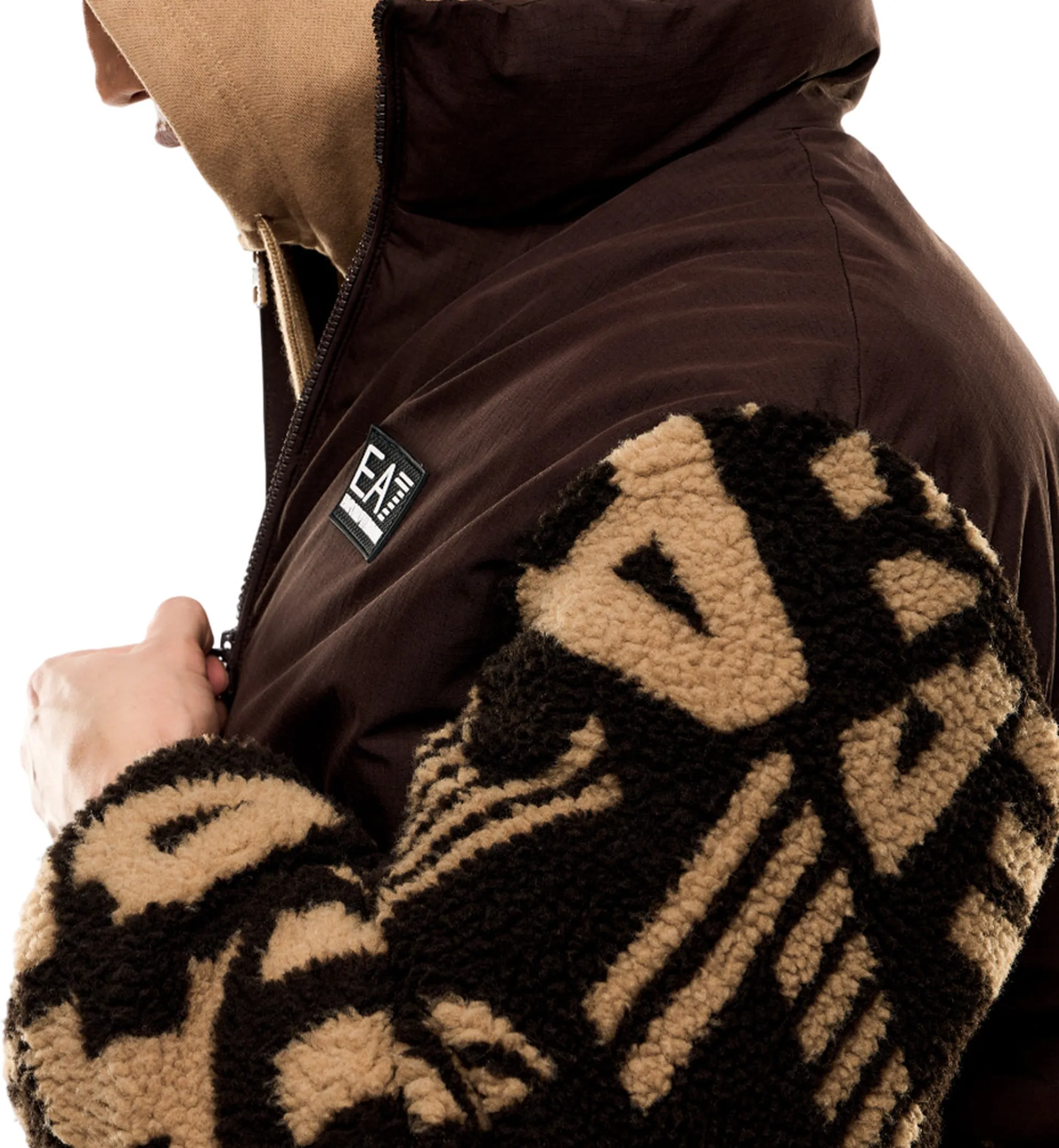 Ea7 B'Teddy Jacket' Brown 7M000720Af16373 162423