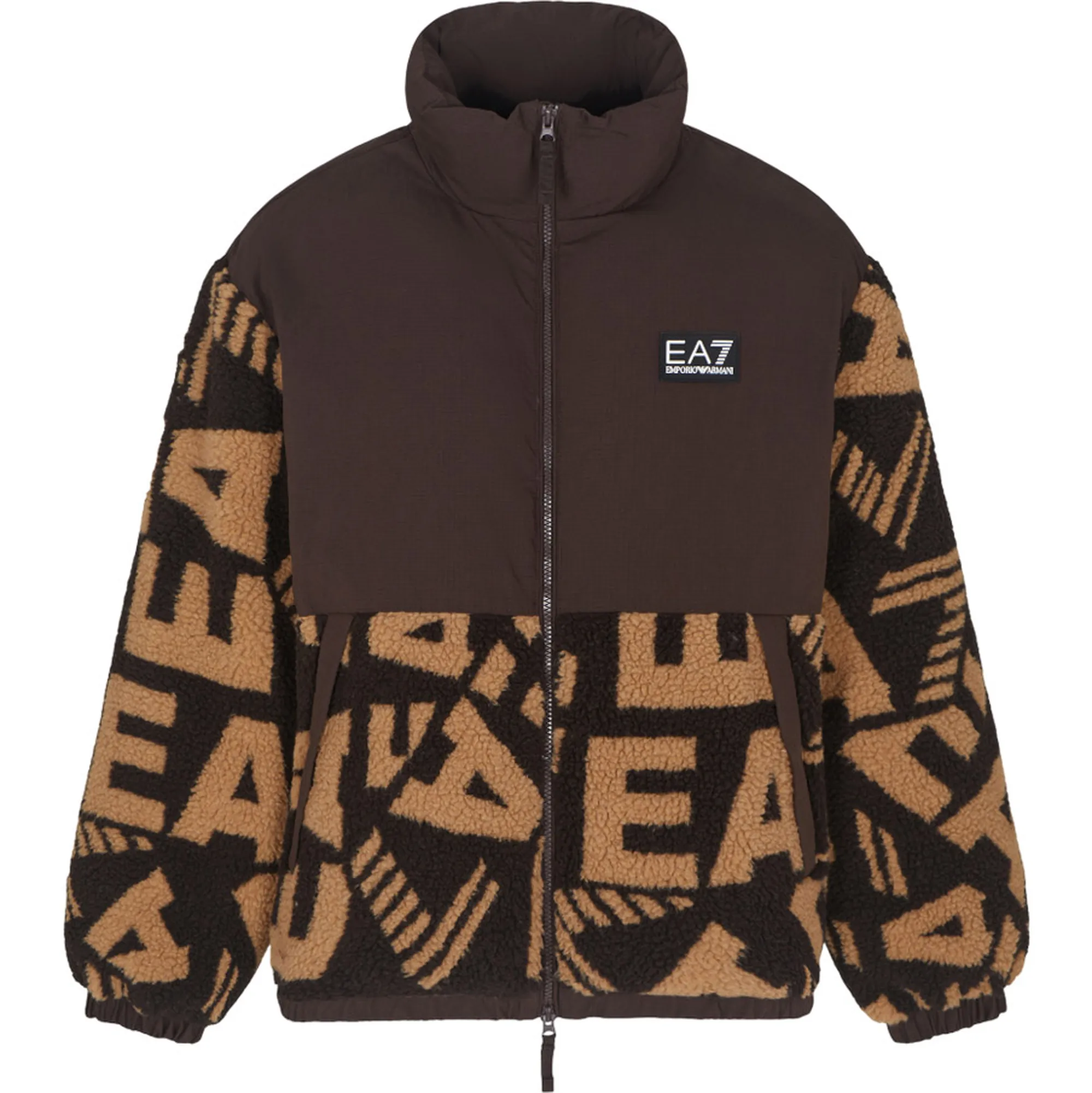 Ea7 B'Teddy Jacket' Brown 7M000720Af16373 162424
