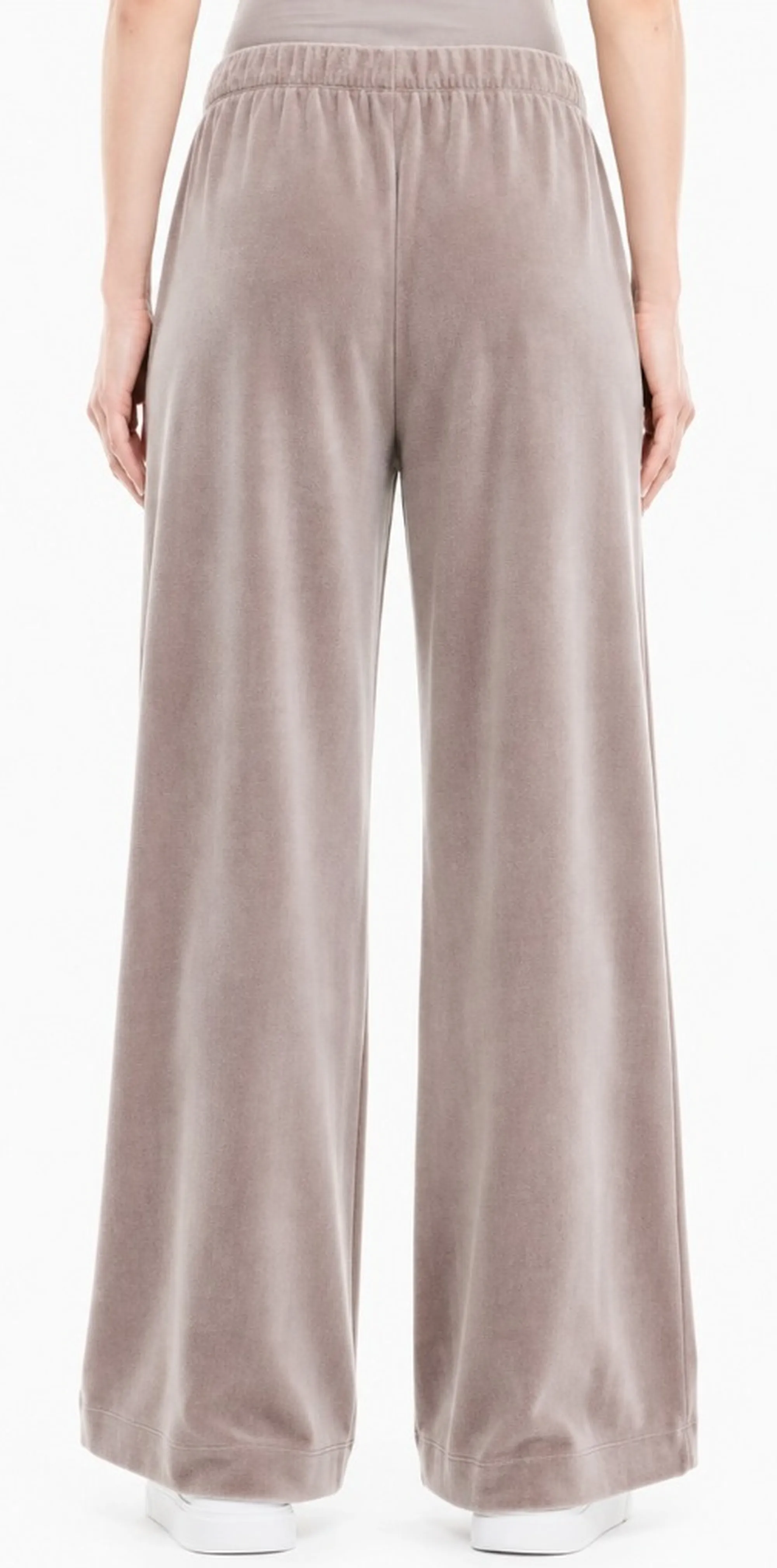 Ea7 Pantalone Athletic Velour Beige 7W001433Af26044 190910