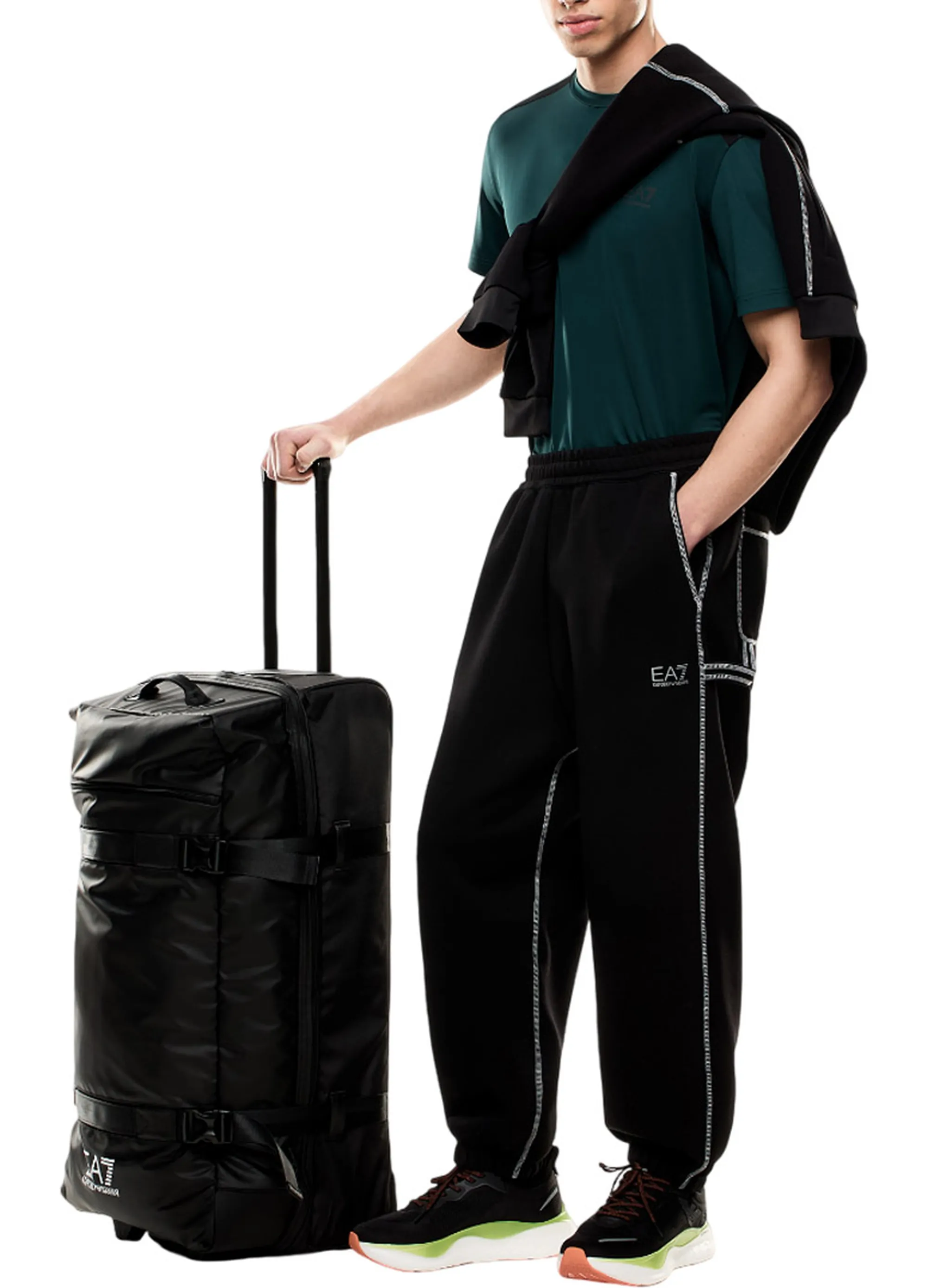 Ea7 B'Ea7 Pants' Black 7M000663Af13538 161200