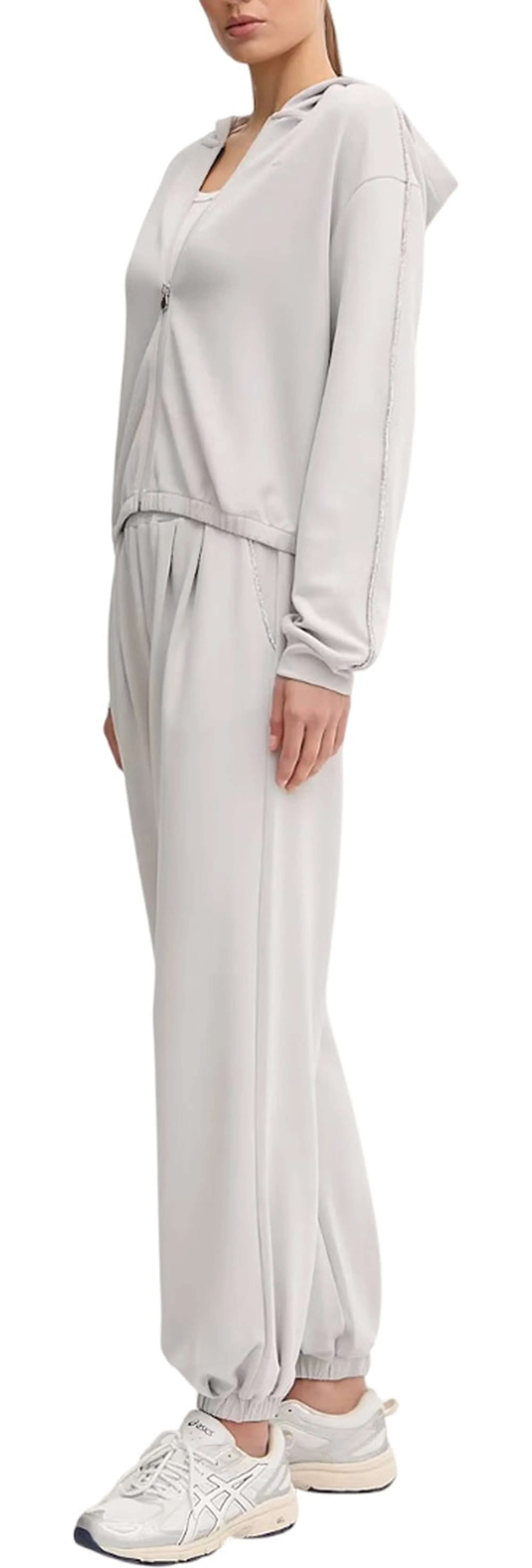 Ea7 Pantalone Ea7 Con Strass Bianco 7W000446Af12643 162822