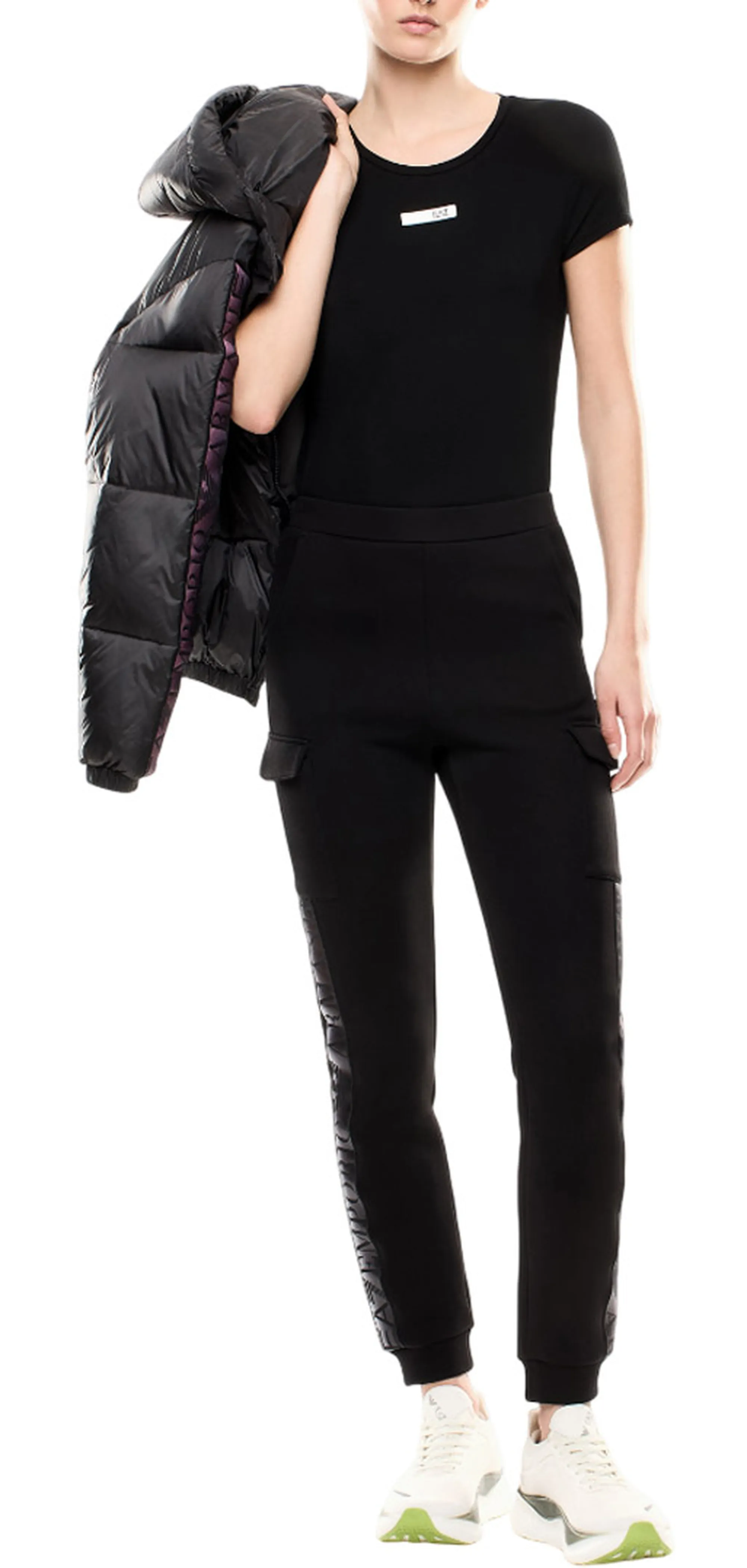 Ea7 Pantalone Jogger Dynamic Nero 7W000677Af13151 163307