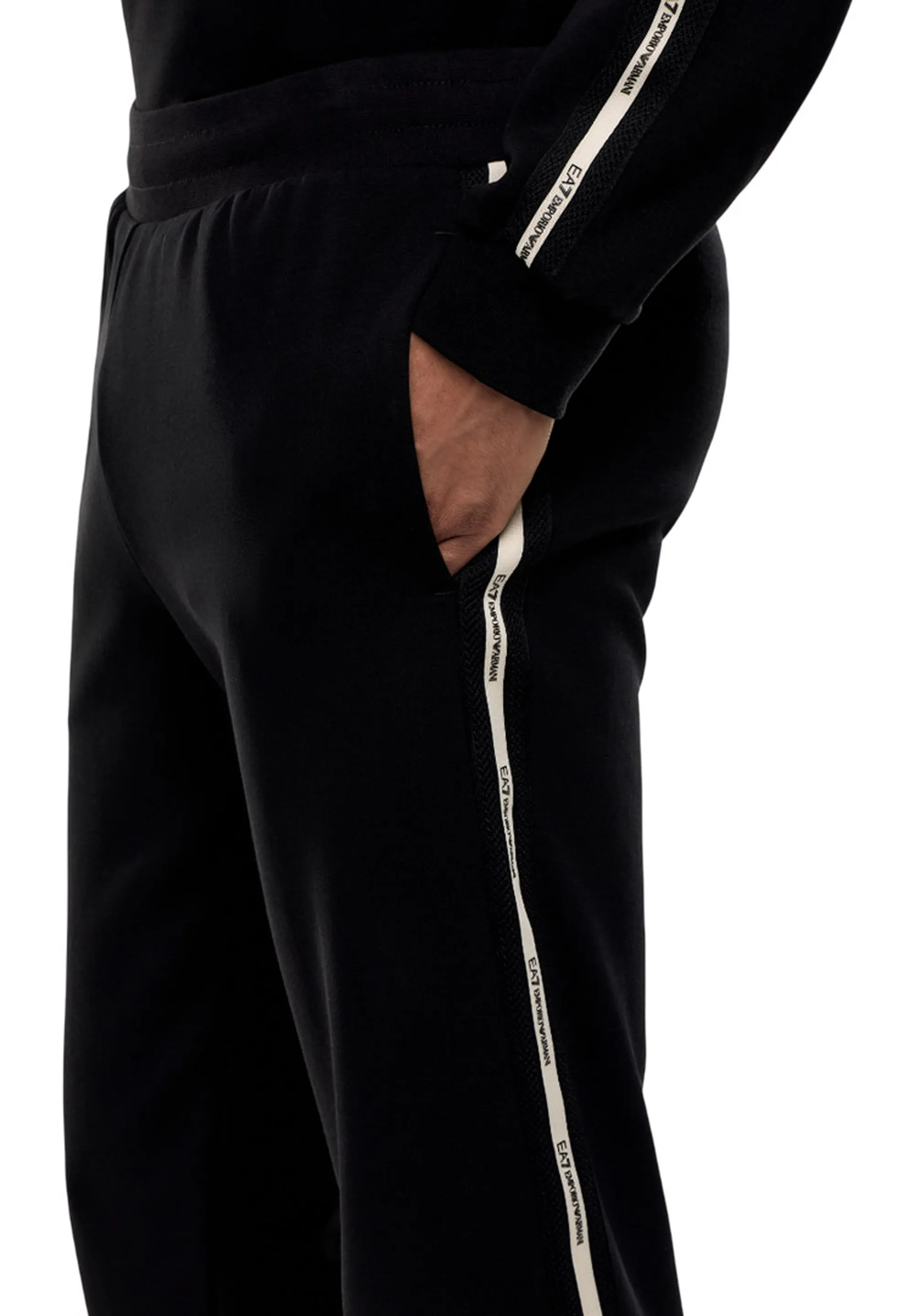 Ea7 Pantalone Logo Series Nero 7M001482Af12660 175025
