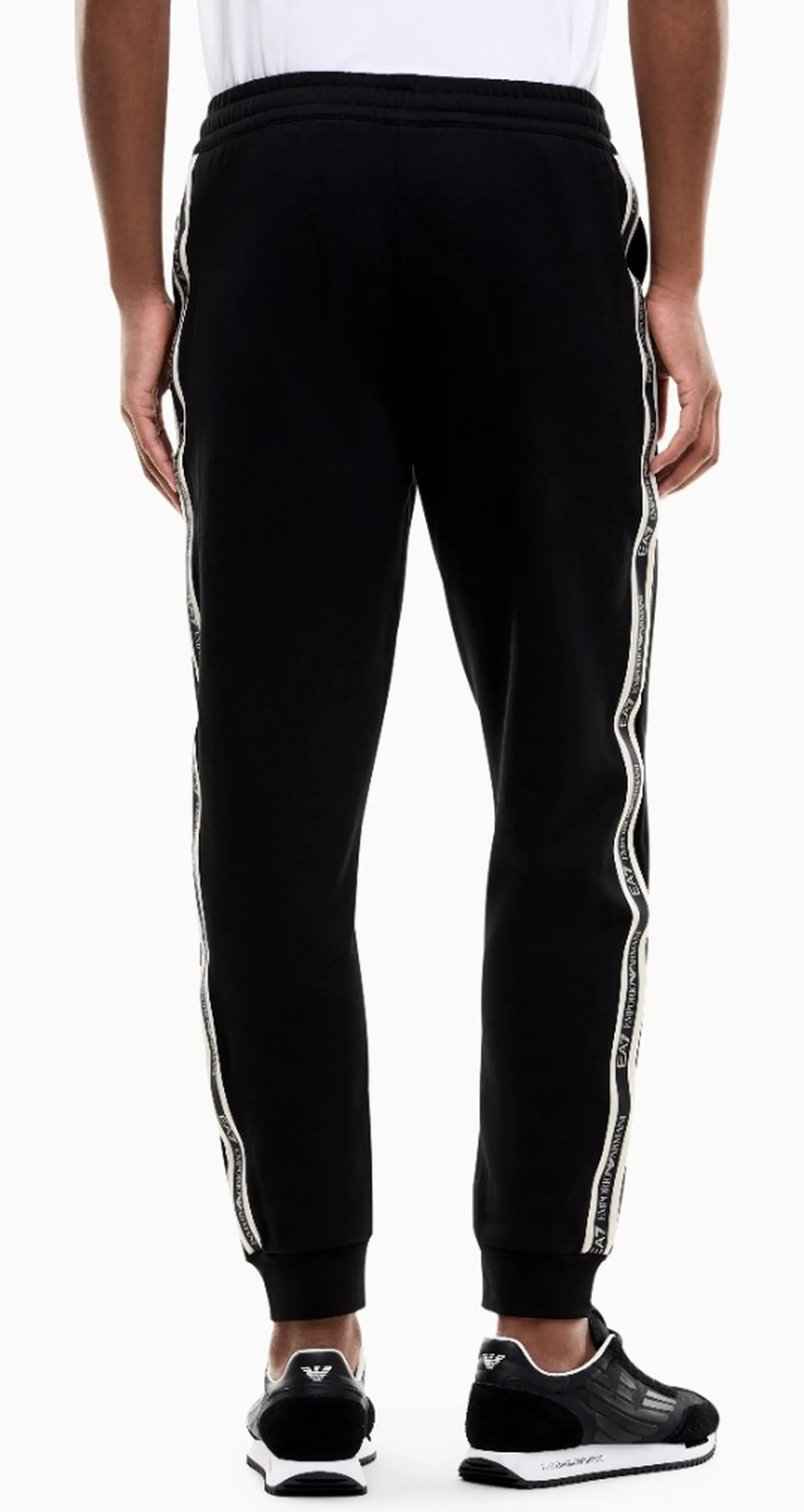 Ea7 Pantalone Logo Series Nero 7M002198Af10377 191051
