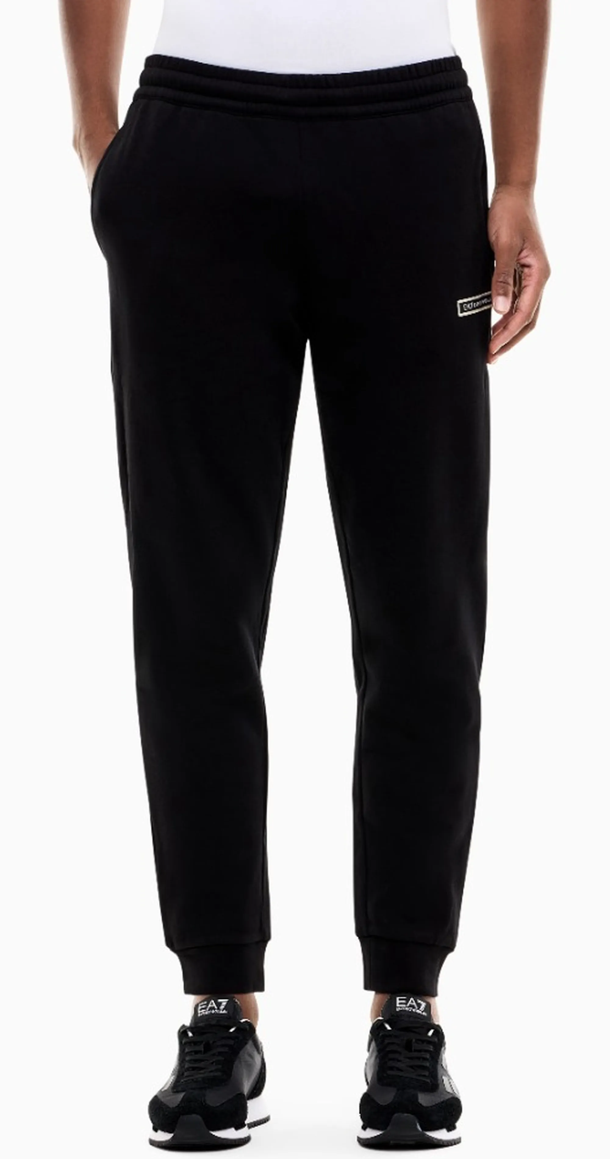 Ea7 Pantalone Logo Series Nero 7M002198Af10377 191054