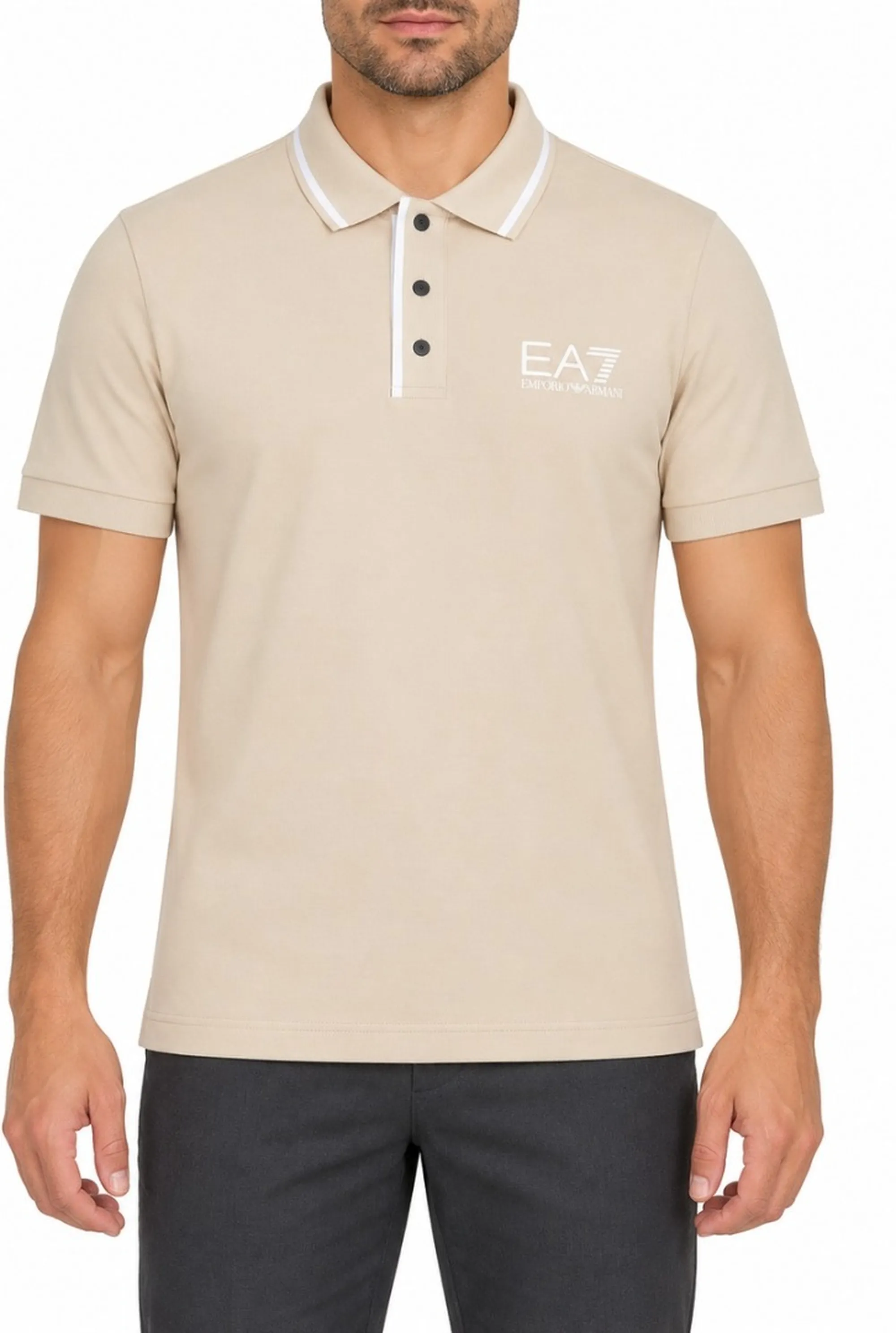 Ea7 Polo Beige 3Rpf17Pj03Z 199652