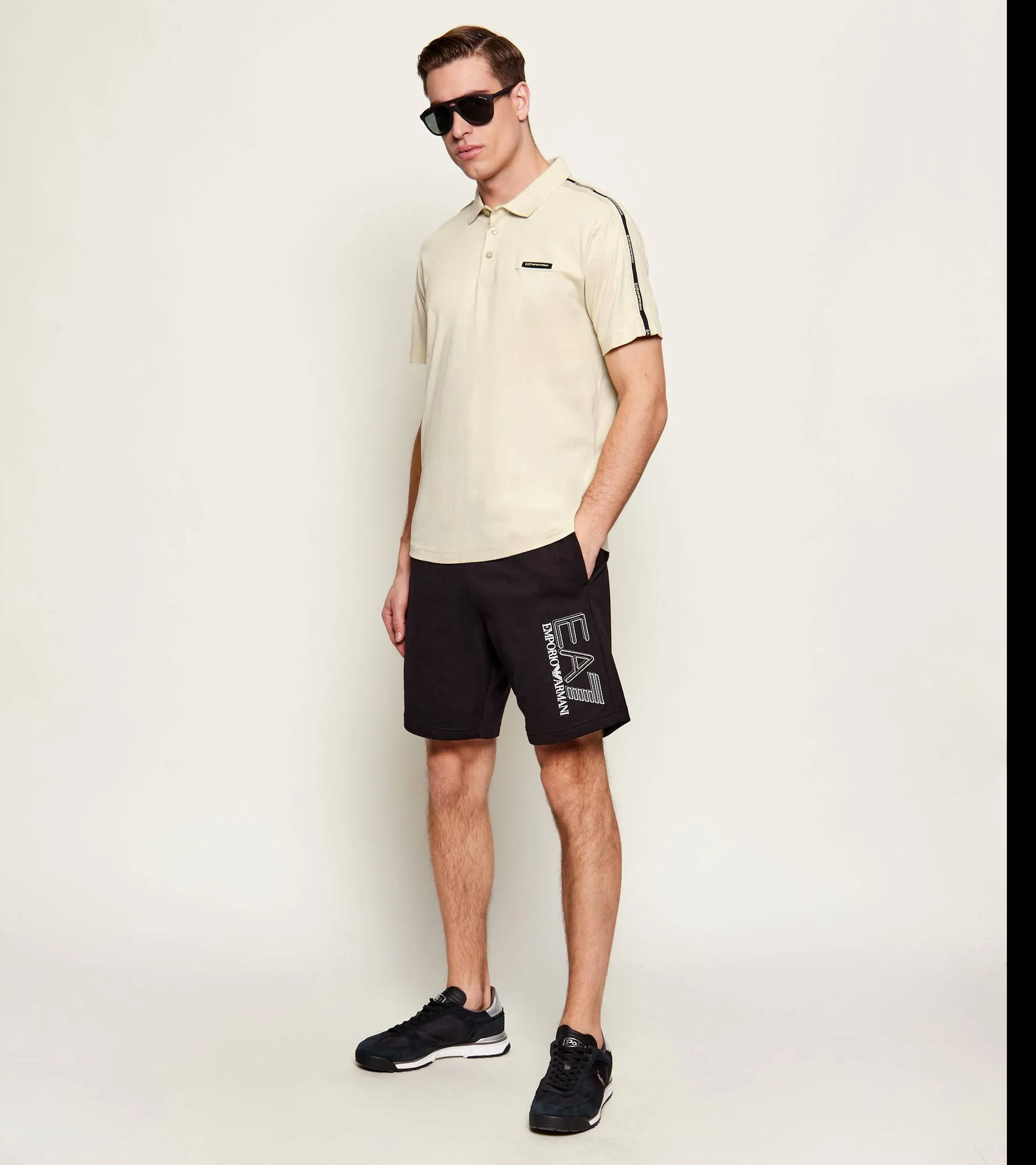 Ea7 Polo Logo Series Beige 7M001477Af10375 174476