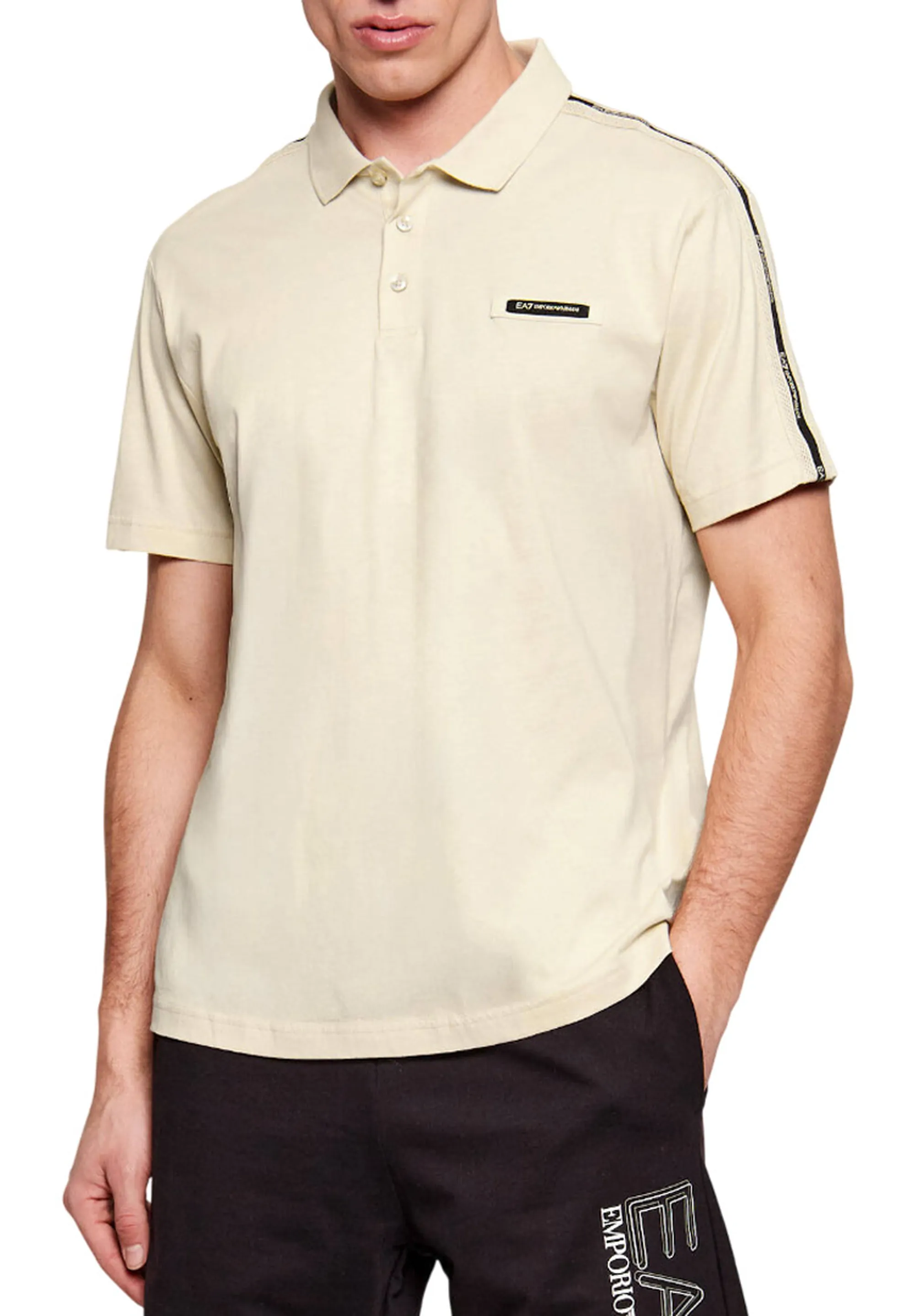Ea7 B'Polo Logo Series' Beige 7M001477Af10375 180030