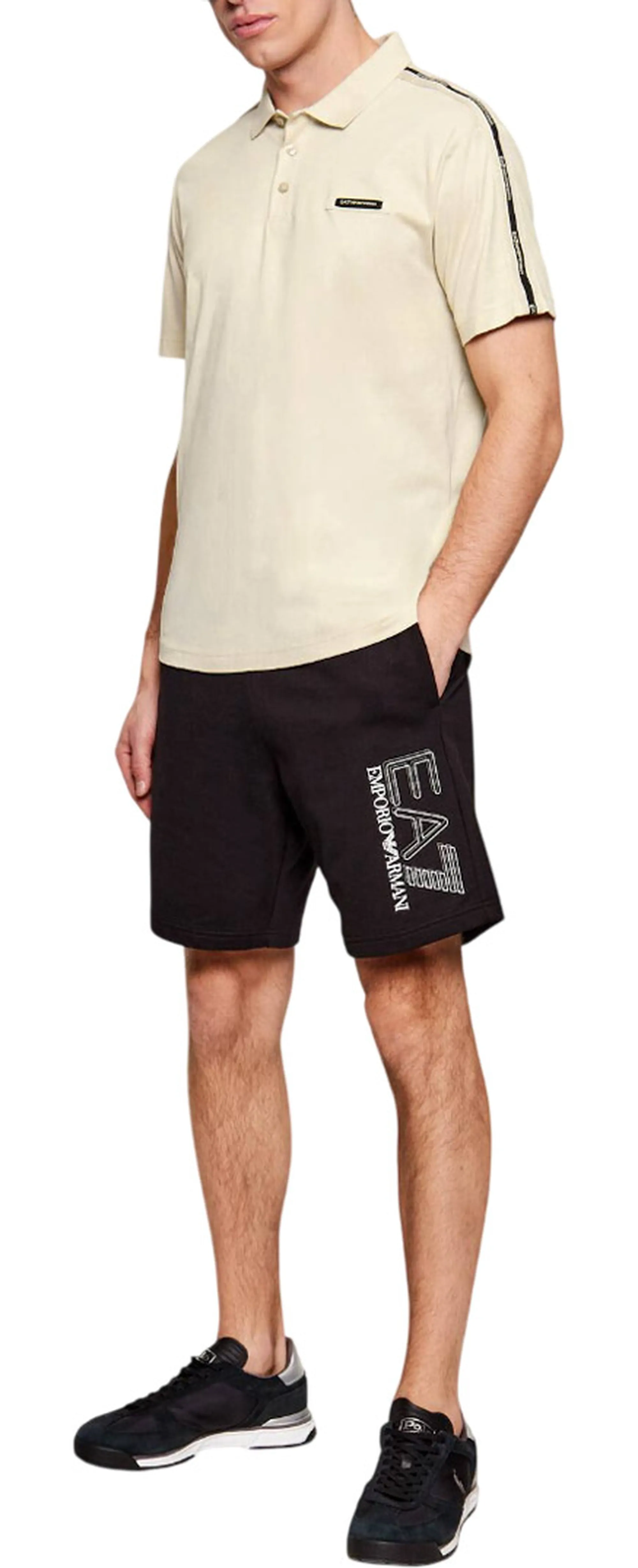 Ea7 B'Polo Logo Series' Beige 7M001477Af10375 180046