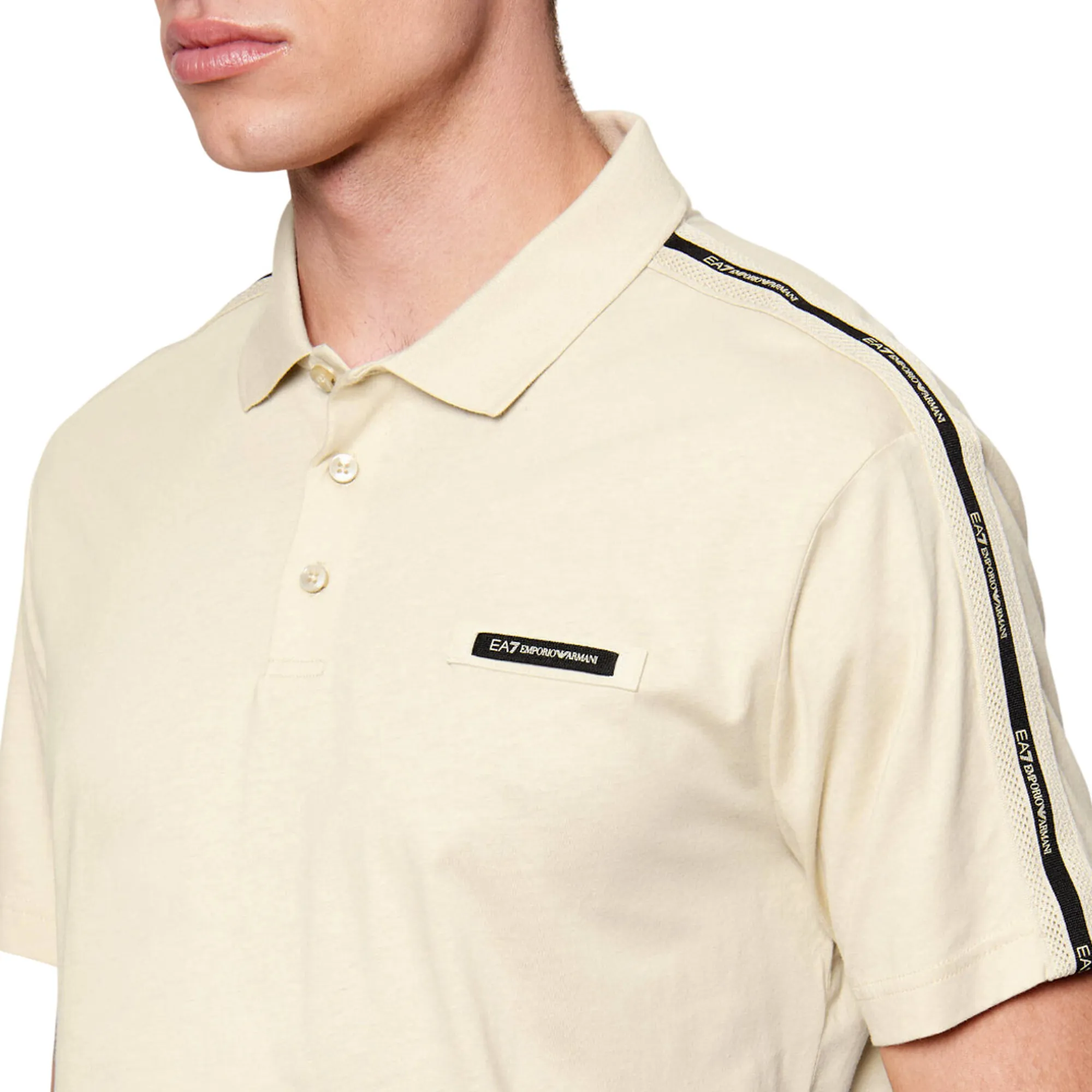 Ea7 B'Polo Logo Series' Beige 7M001477Af10375 180047