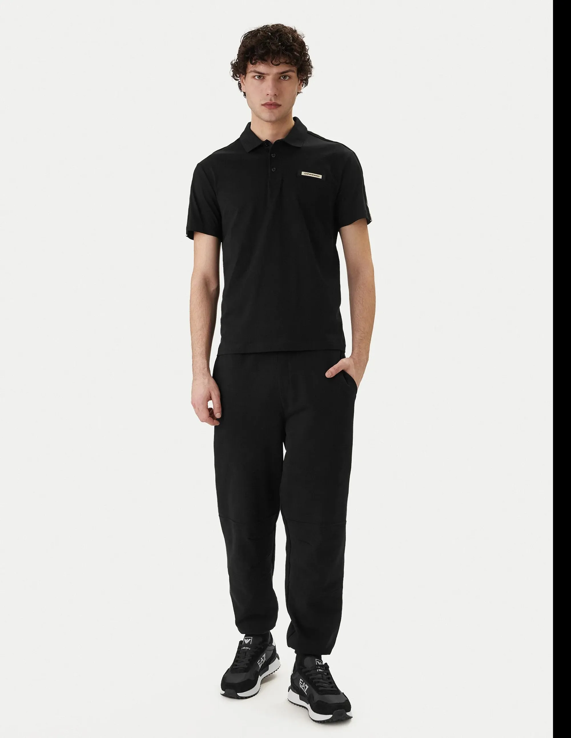 Ea7 Polo Logo Series Nero 7M001477Af10375 174480