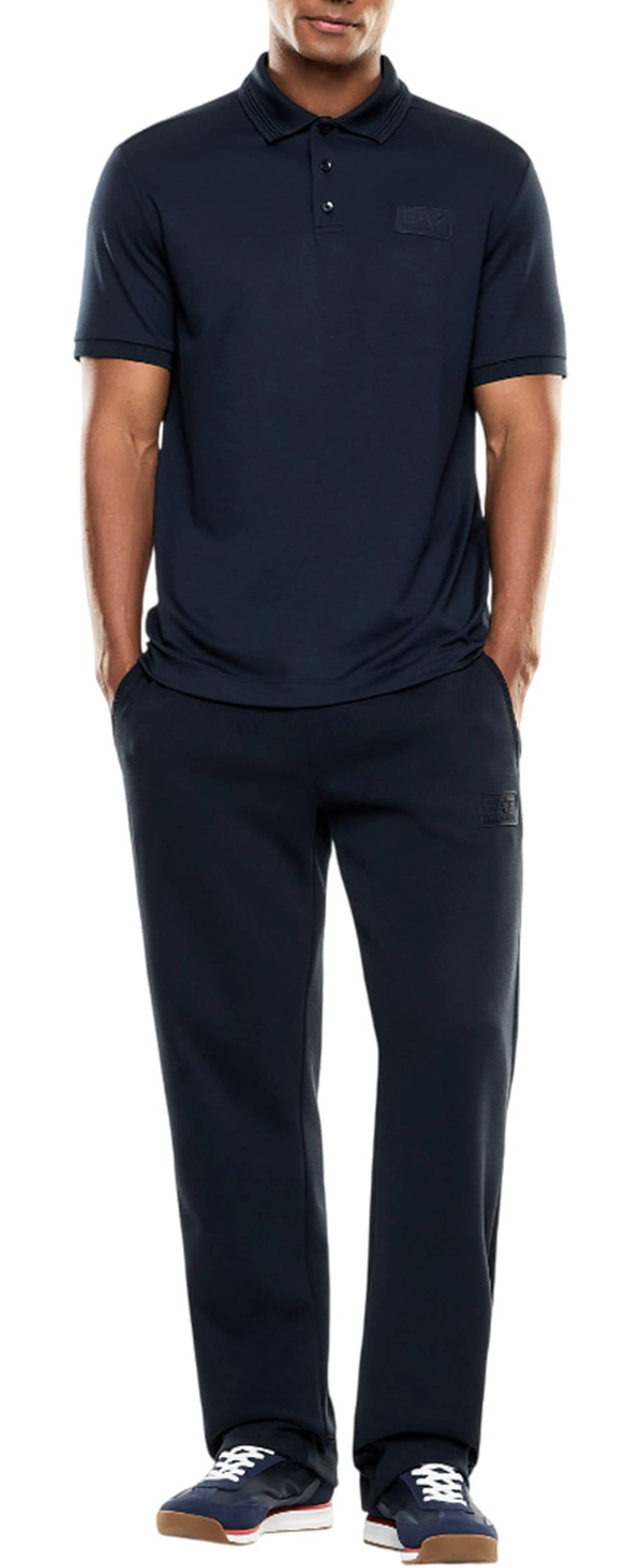 Ea7 B'Polo Lux Indentity' Blue 7M001359Af13862 179830