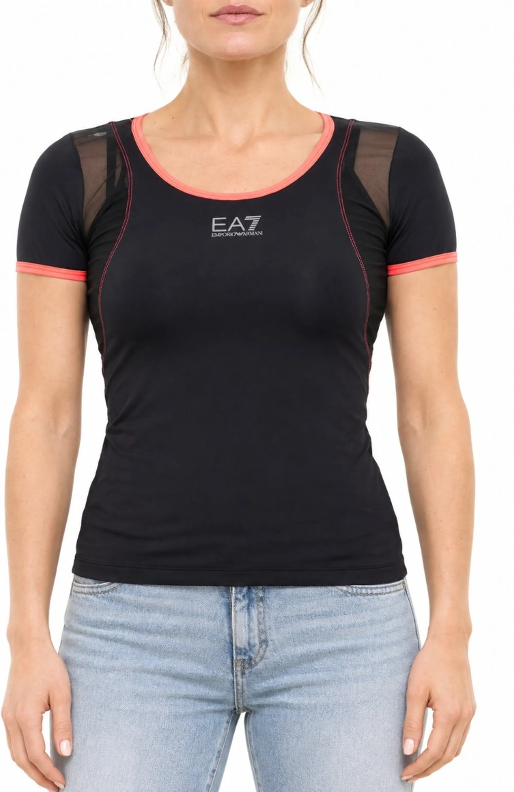 Ea7 B'T-Shirt ' Blu 6Ltt02Tjjez 192133