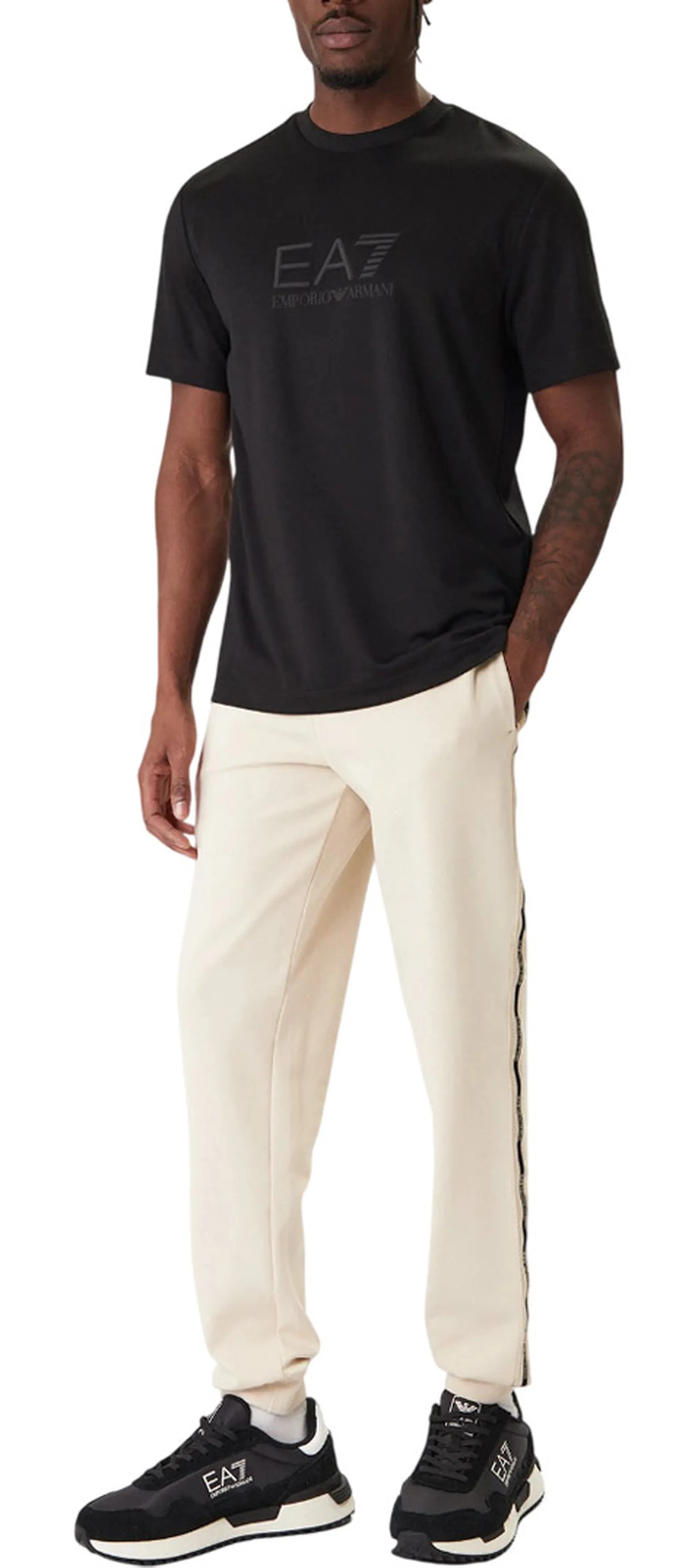 Ea7 B'T-Shirt' Black 7M001358Af13862 177594
