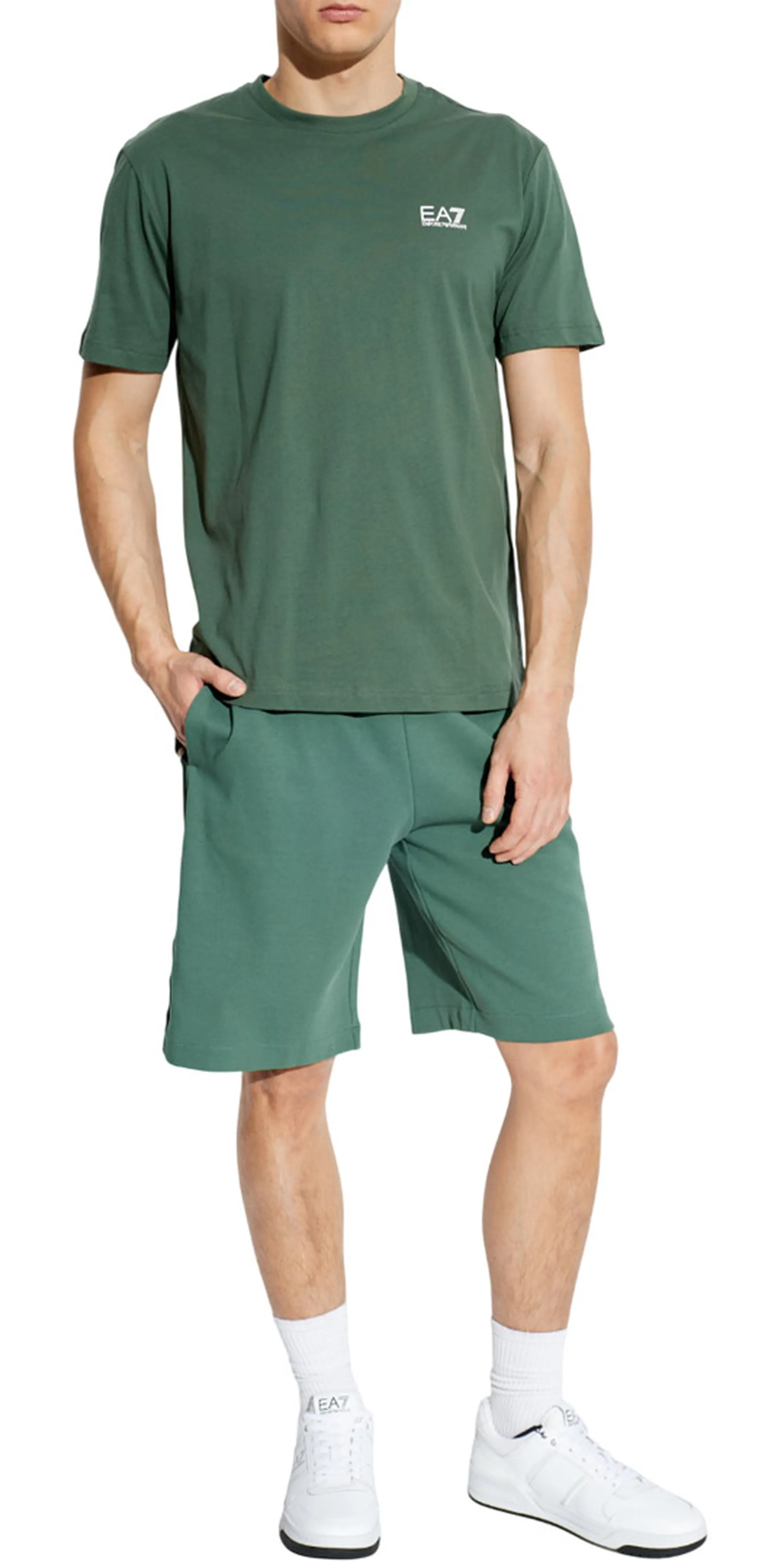 Ea7 B'T-Shirt ' Green 7M000567Af10375 177559