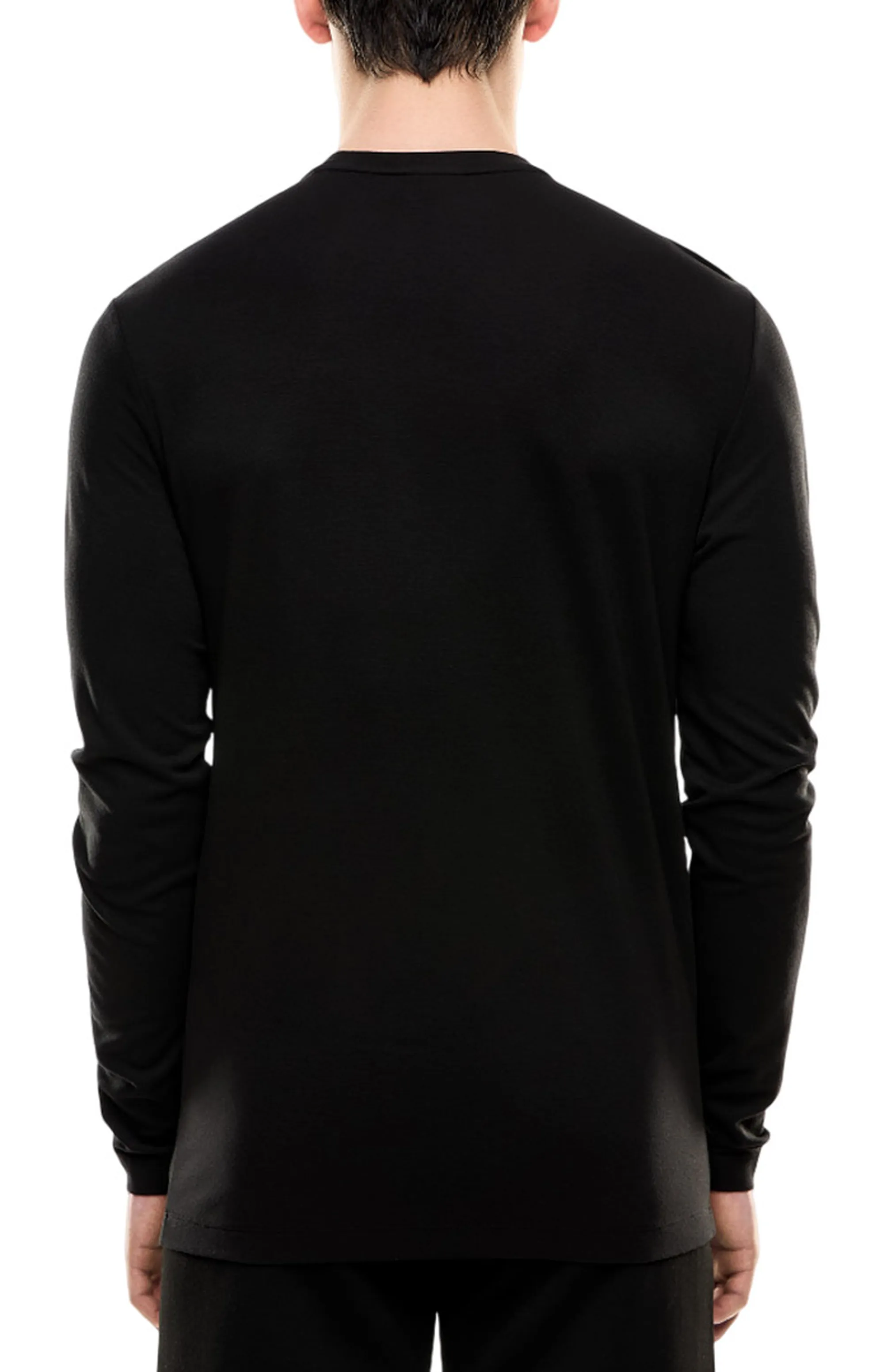 Ea7 B'Long-Sleeved T-Shirt' Black 7M000668Af13739 161173