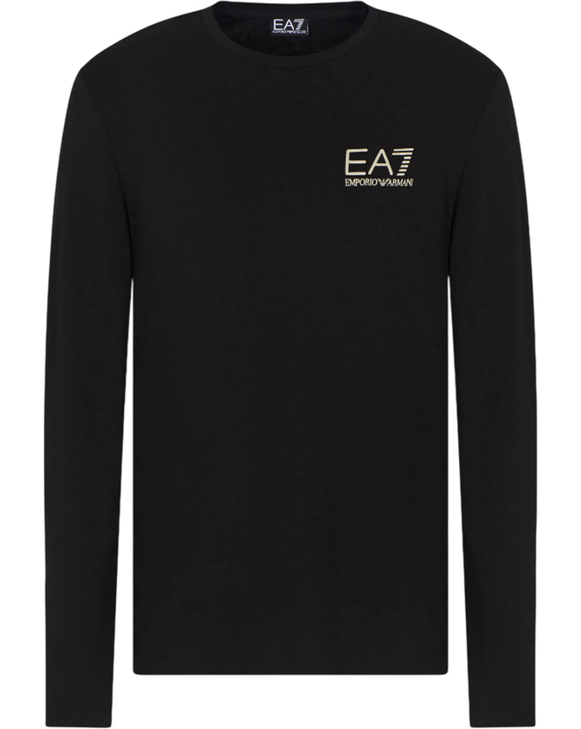 Ea7 B'Long-Sleeved T-Shirt' Black 7M000668Af13739 161176