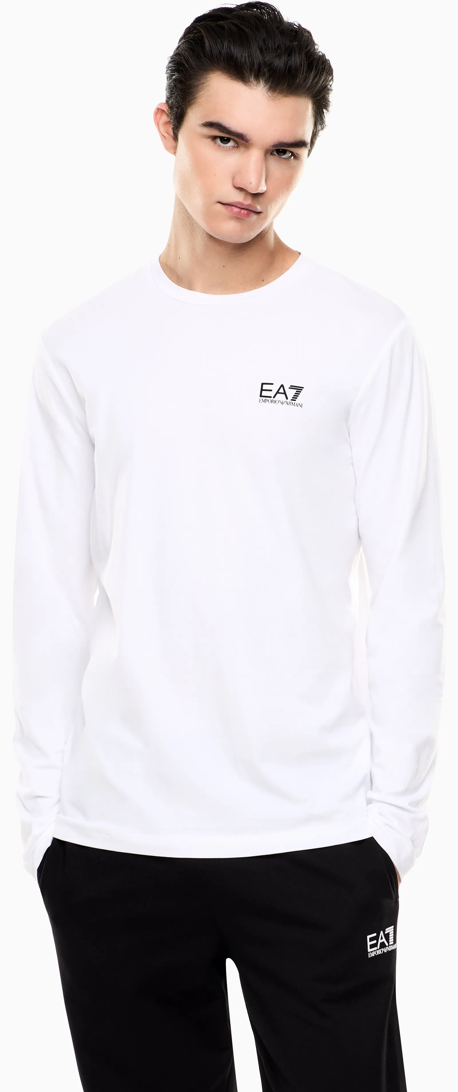 Ea7 T-Shirt Core Identity Bianco 8Npt28Pjvqz 174593