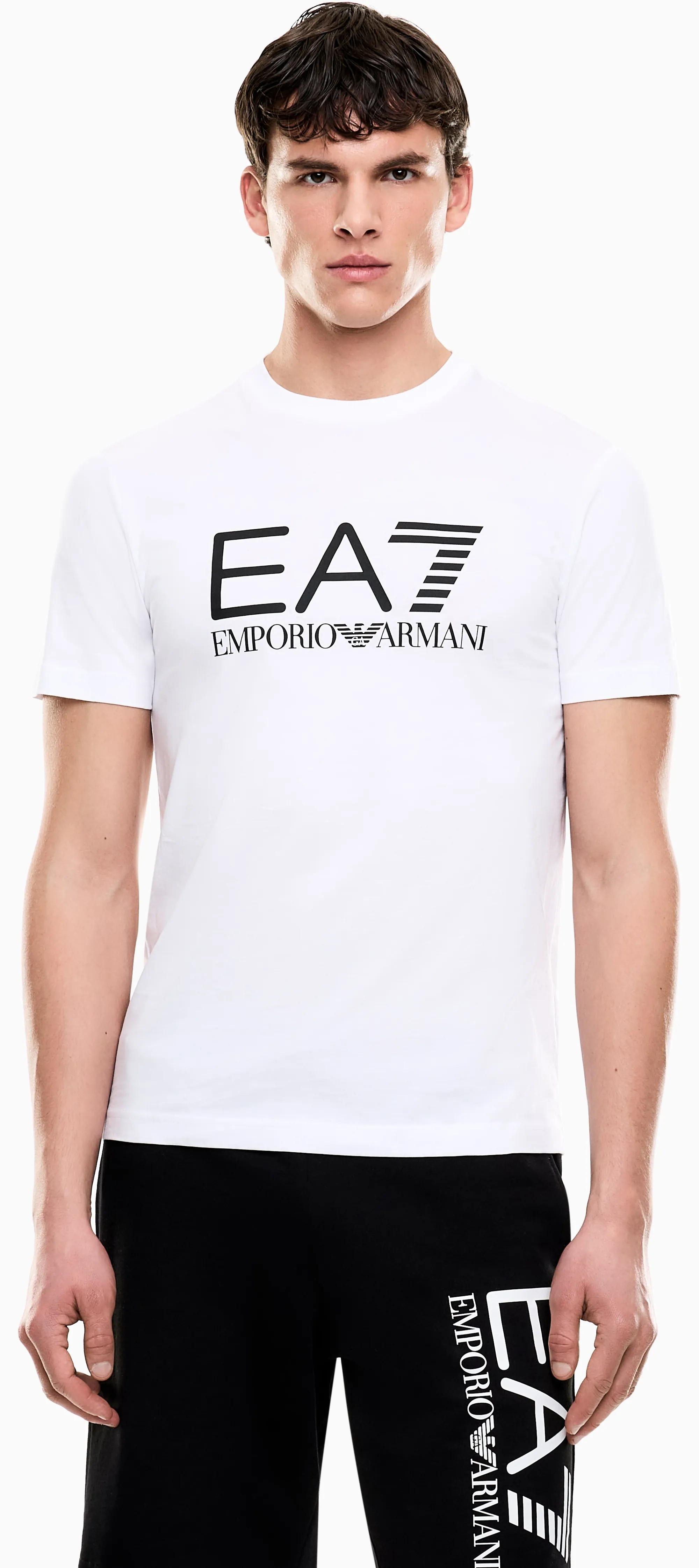 Ea7 T-Shirt Core Indentity Bianco 7M001412Af22264 174348