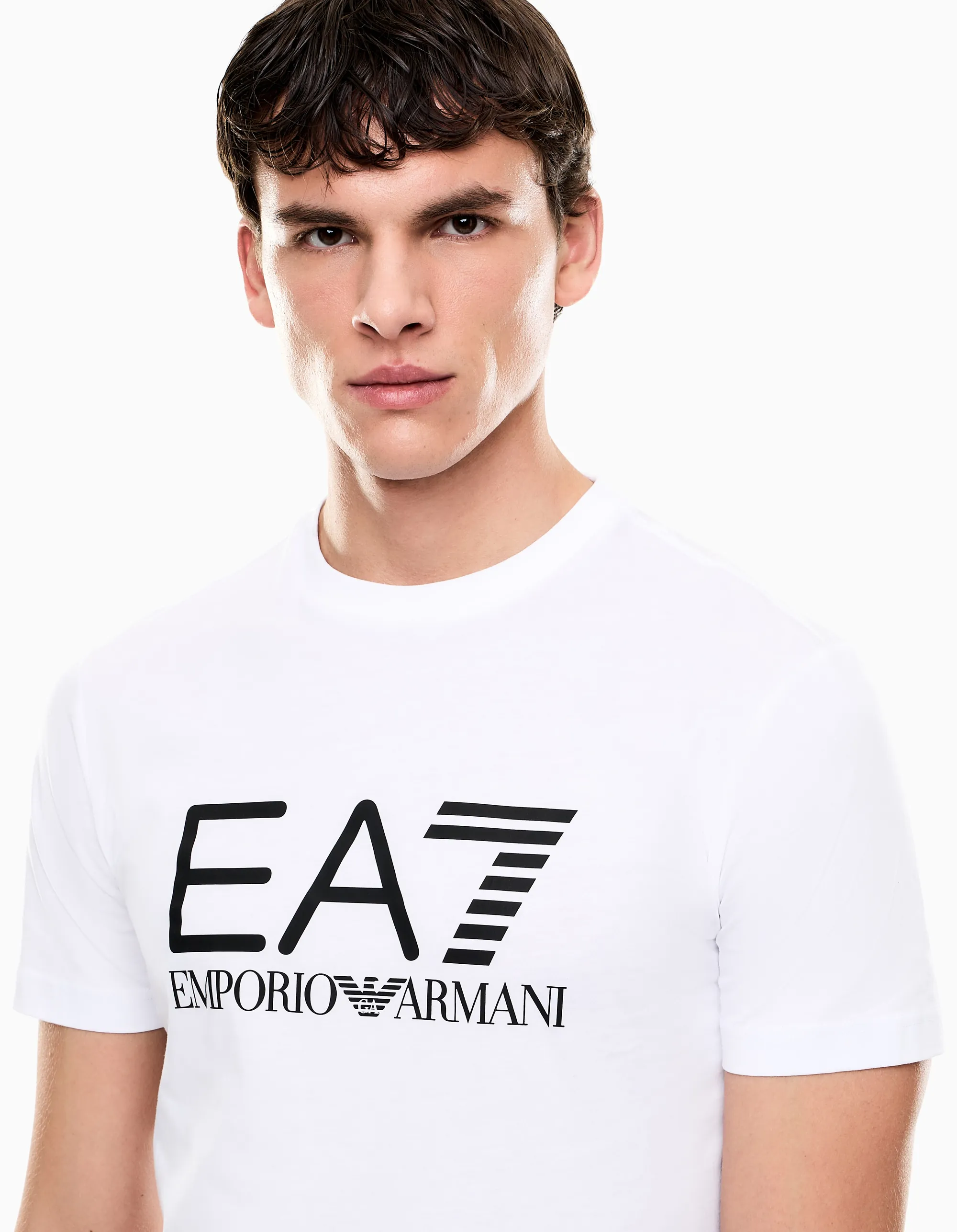 Ea7 T-Shirt Core Indentity Bianco 7M001412Af22264 174350