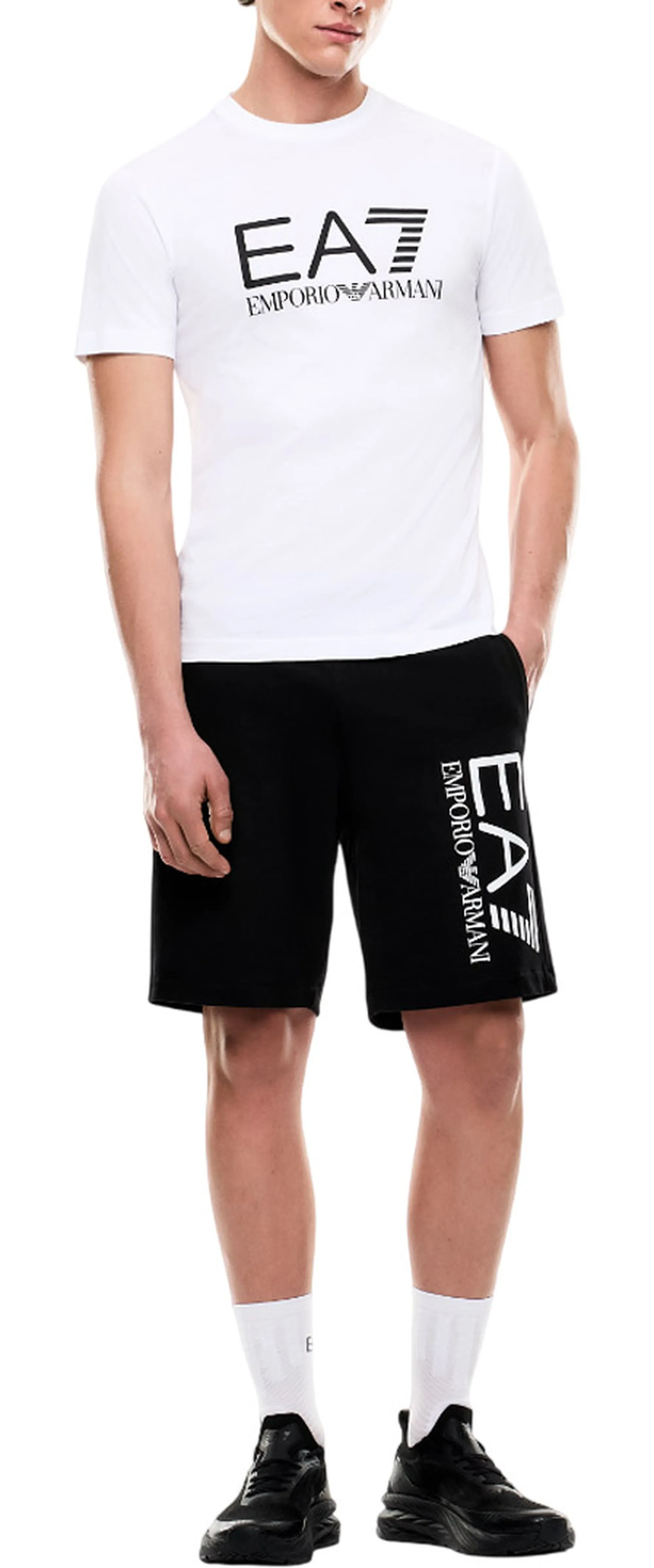 Ea7 B'T-Shirt Core Indentity' White 7M001412Af22264 177620