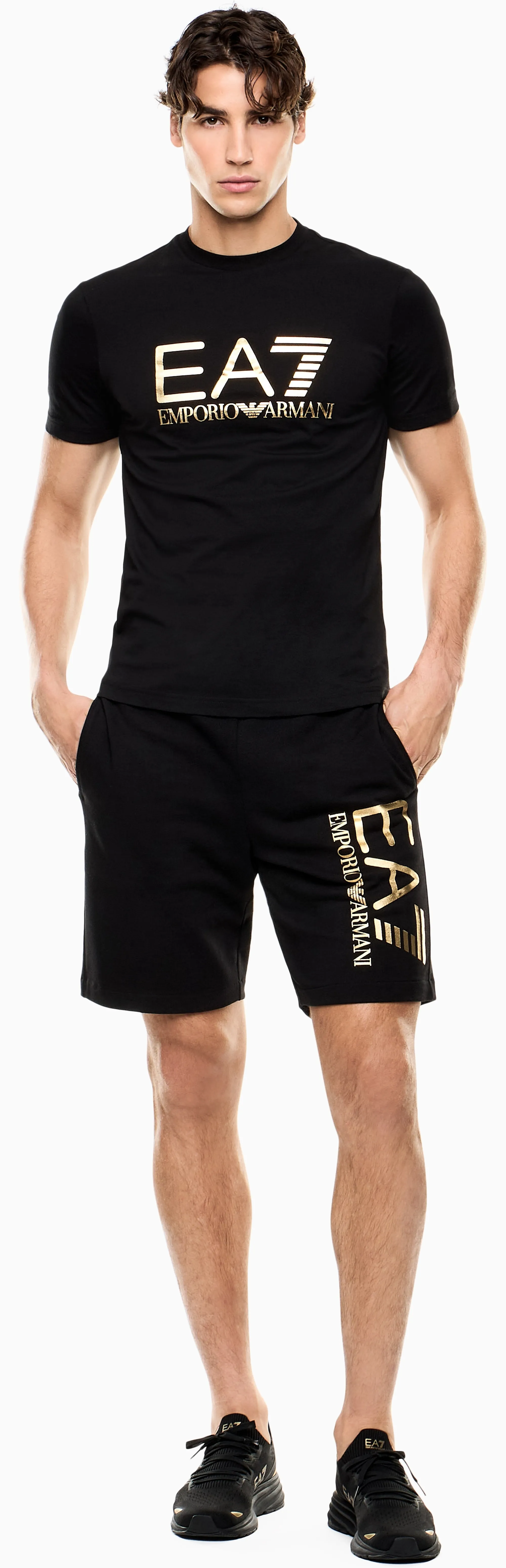 Ea7 T-Shirt Core Indentity Nero 7M001412Af22264 174341