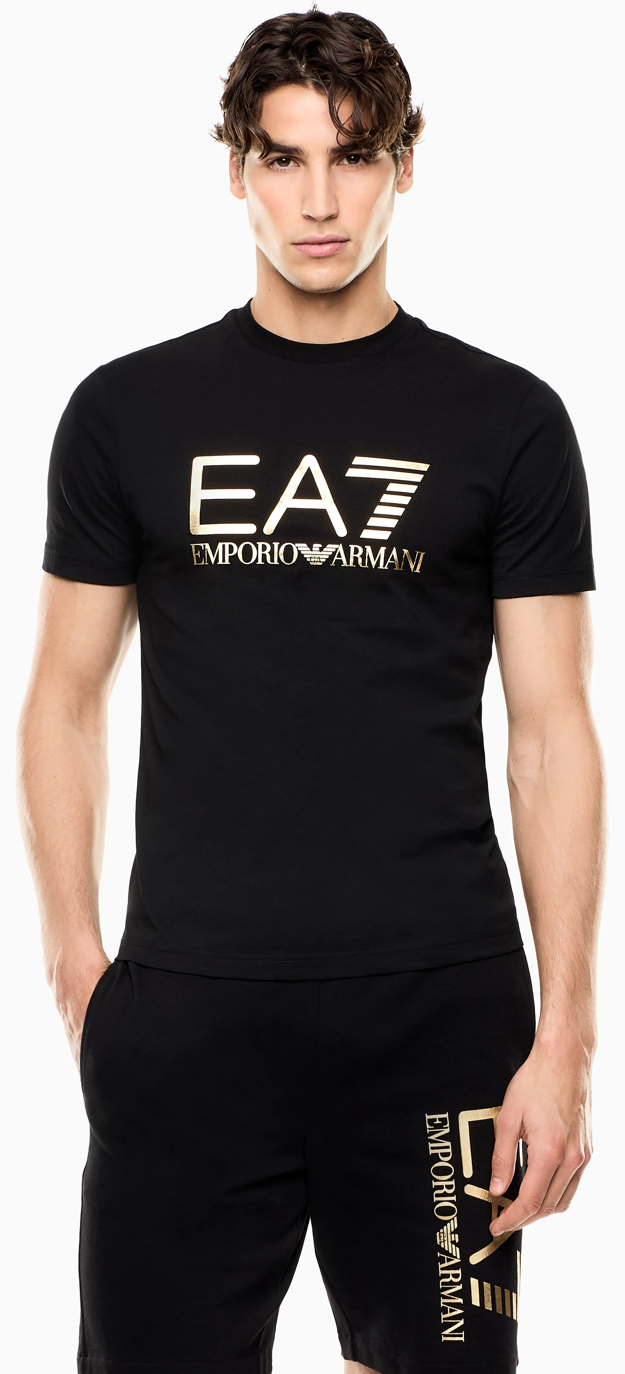 Ea7 T-Shirt Core Indentity Nero 7M001412Af22264 174342